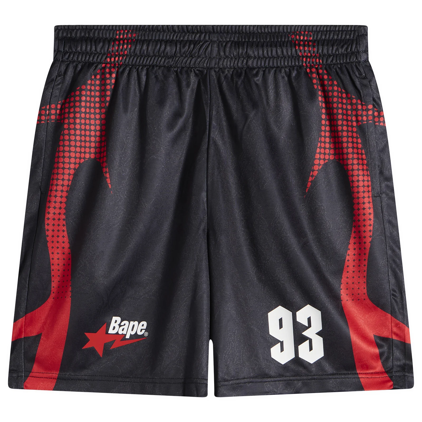 A Bathing Ape Ape Flame Football Shorts