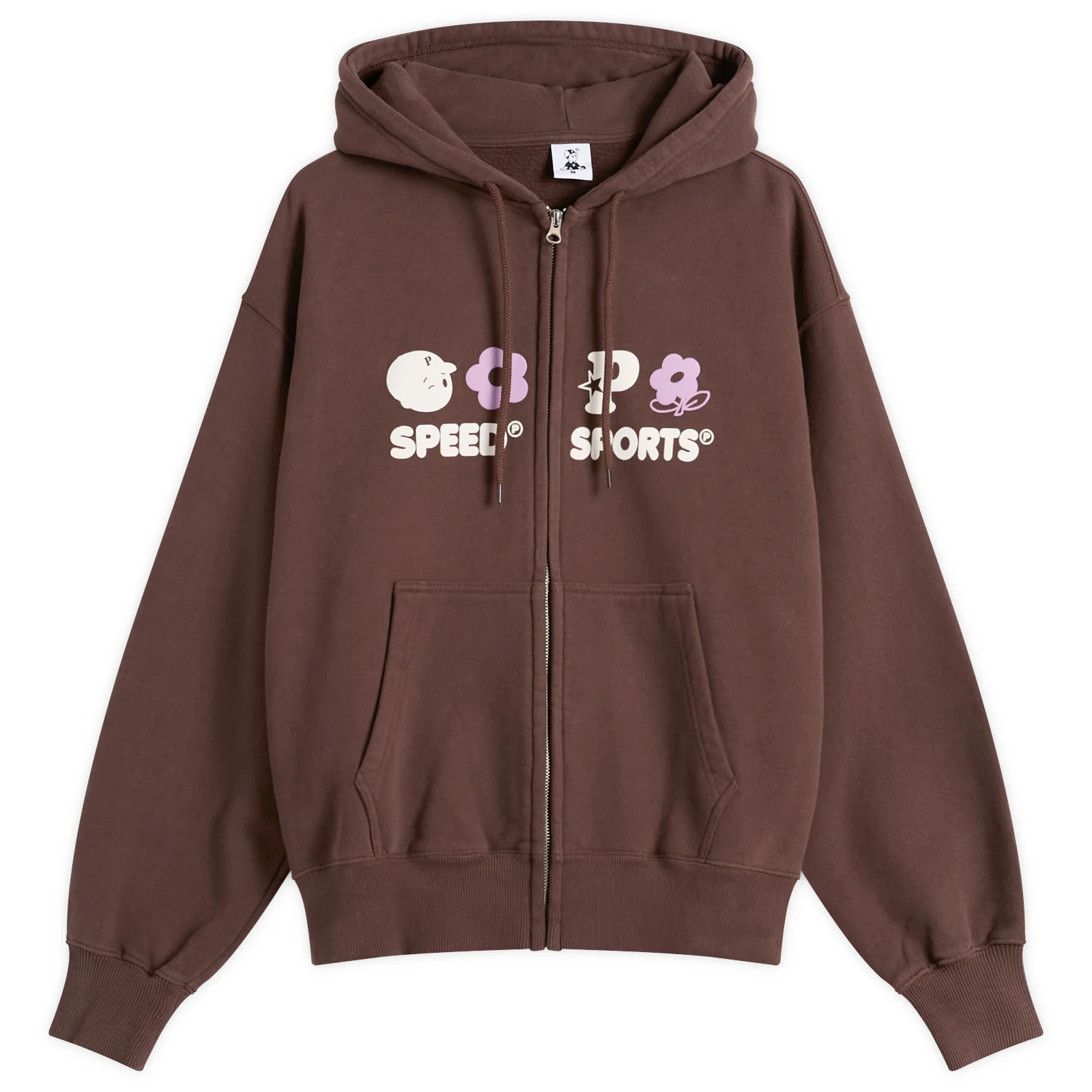 Pawa Speed Sports Multi Monogram Zip Hoodie