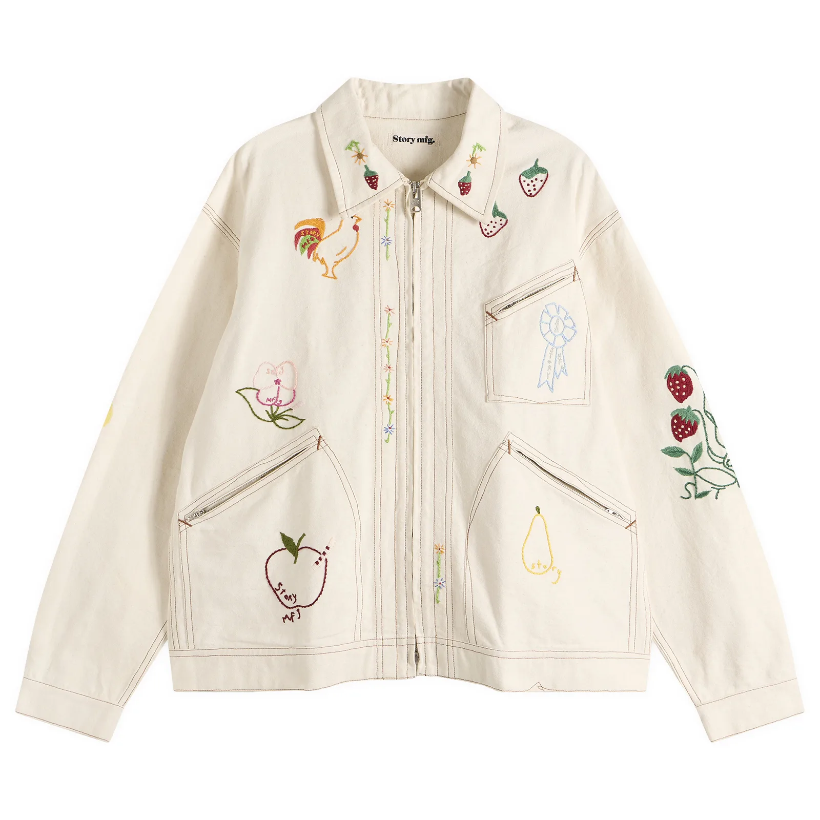 Story mfg. Hand Embroidered Amba Jacket