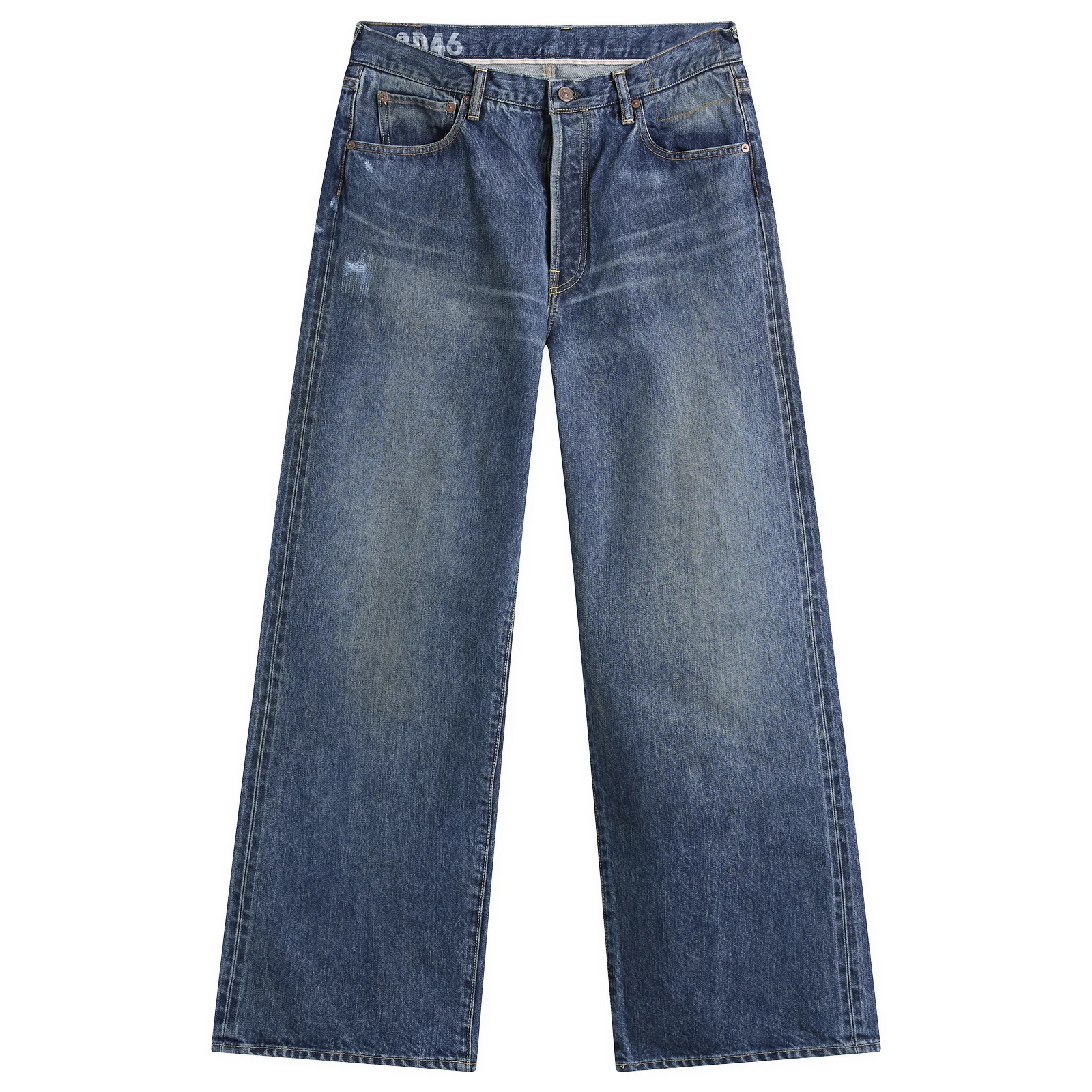 Visvim Social Sculpture 01 Wide Damaged Jeans