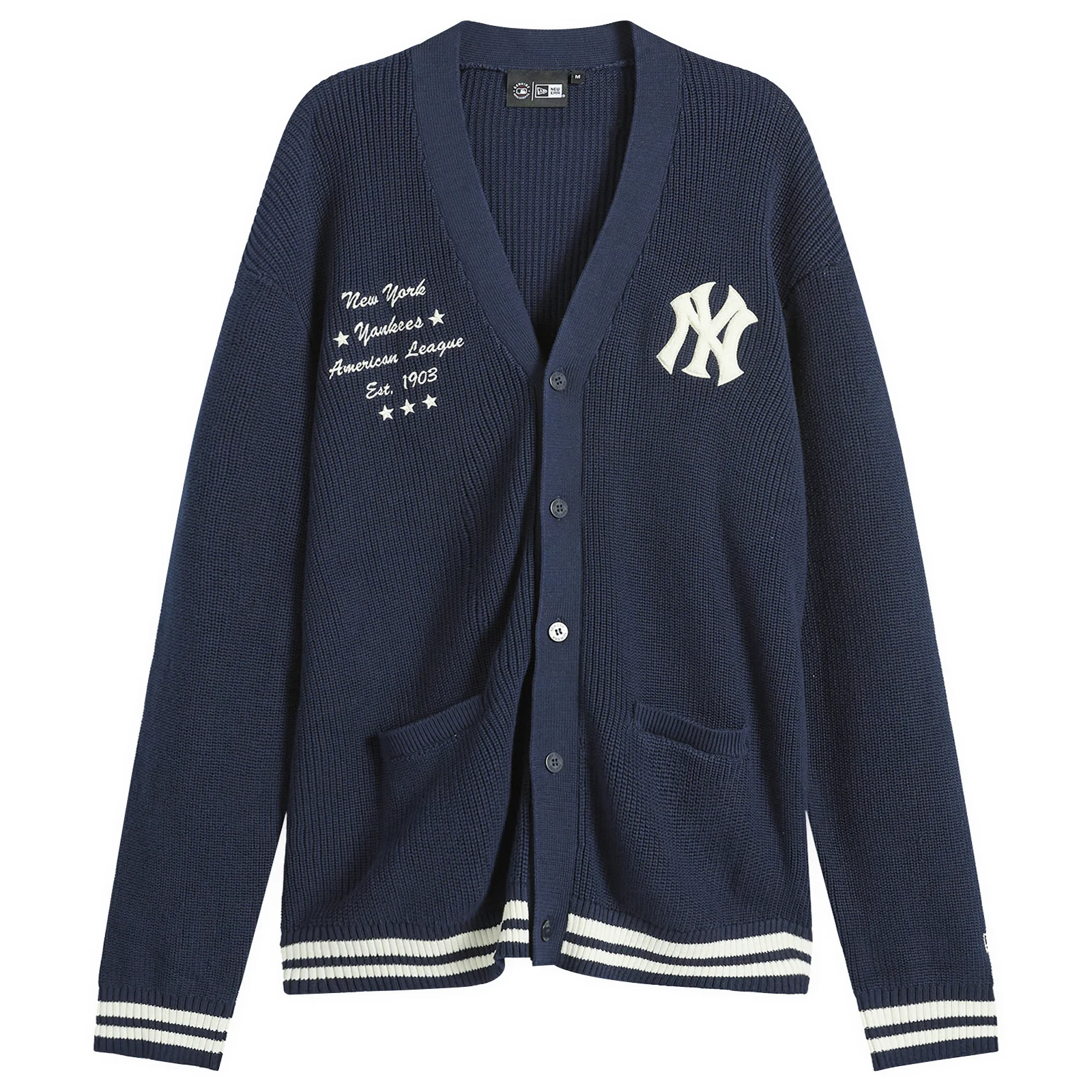 New Era MLB New York Yankees Script Cardigan