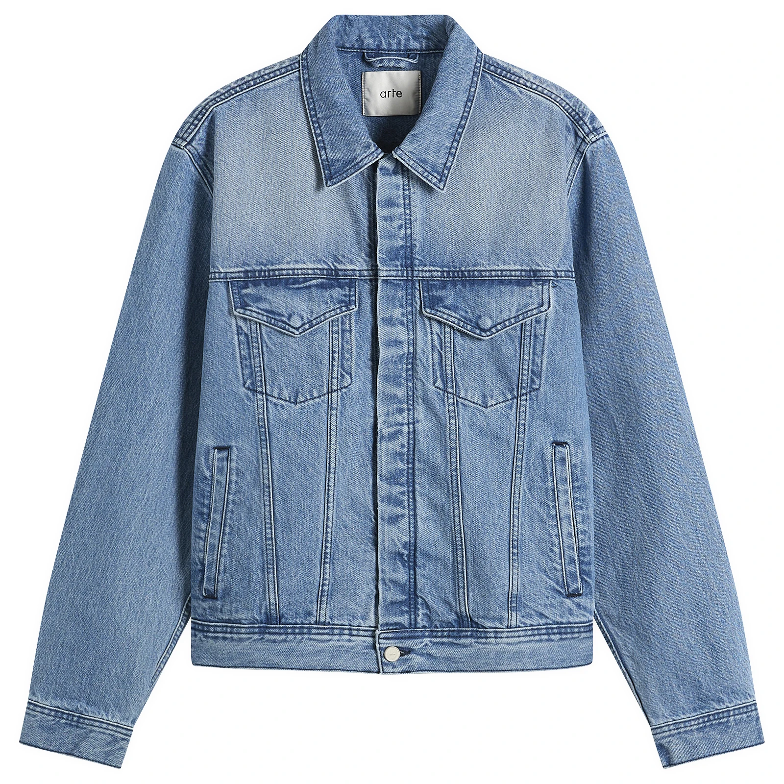 Arte Circle Logo Denim Jacket