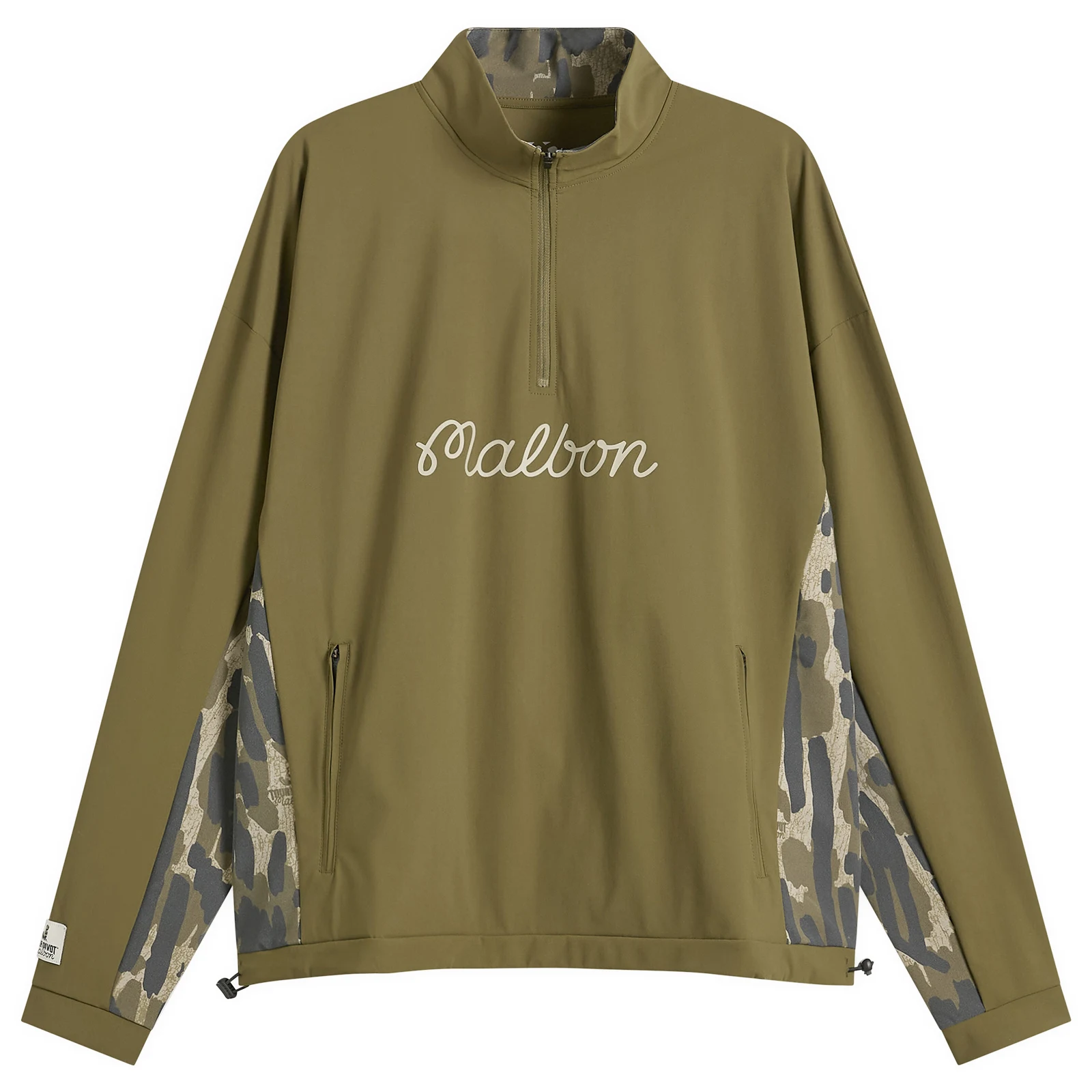 Malbon Tour Divot Camo Performance Shell Jacket