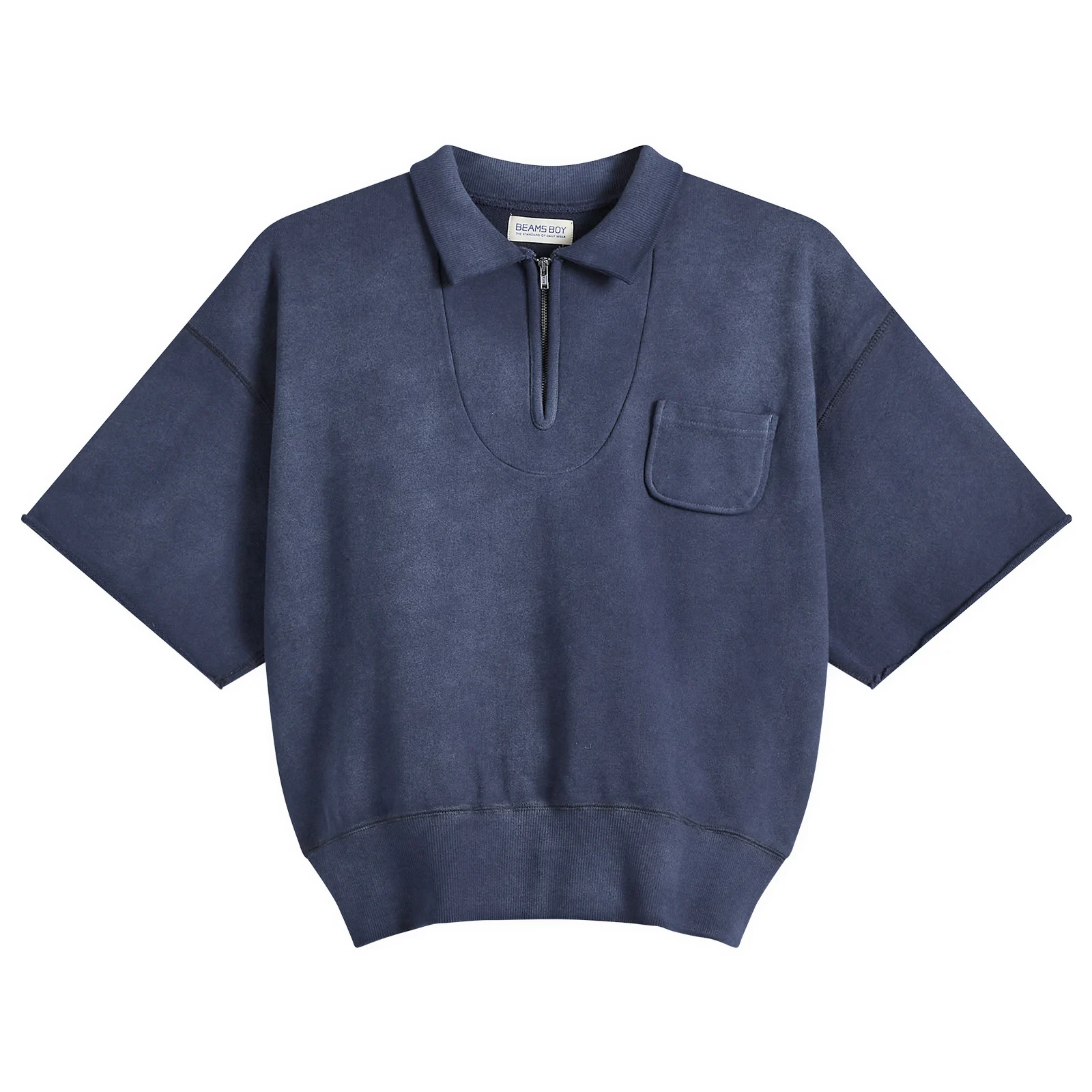Beams Boy Half Zip Sweater
