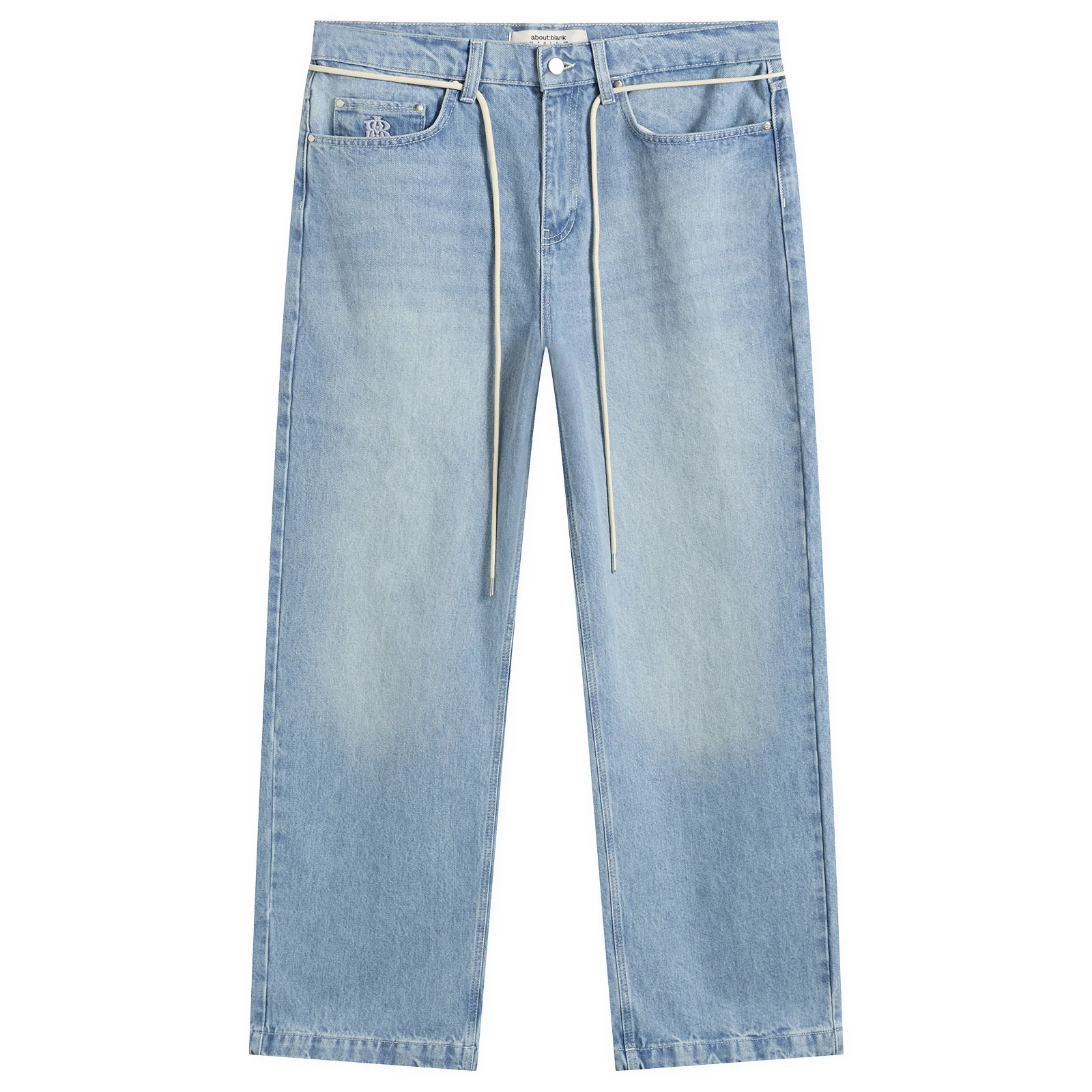 about:blank Wide Leg Denim