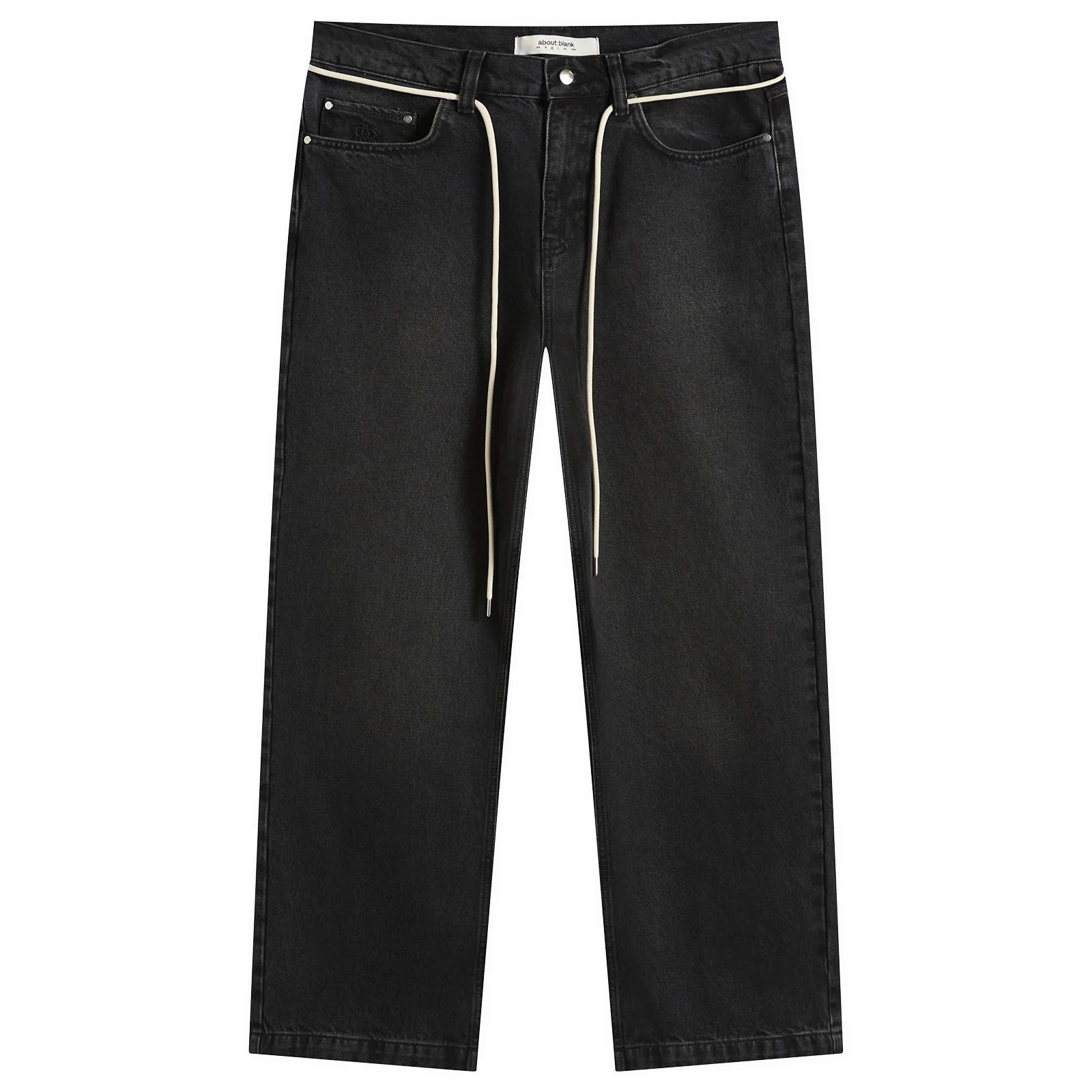 about:blank Wide Leg Denim