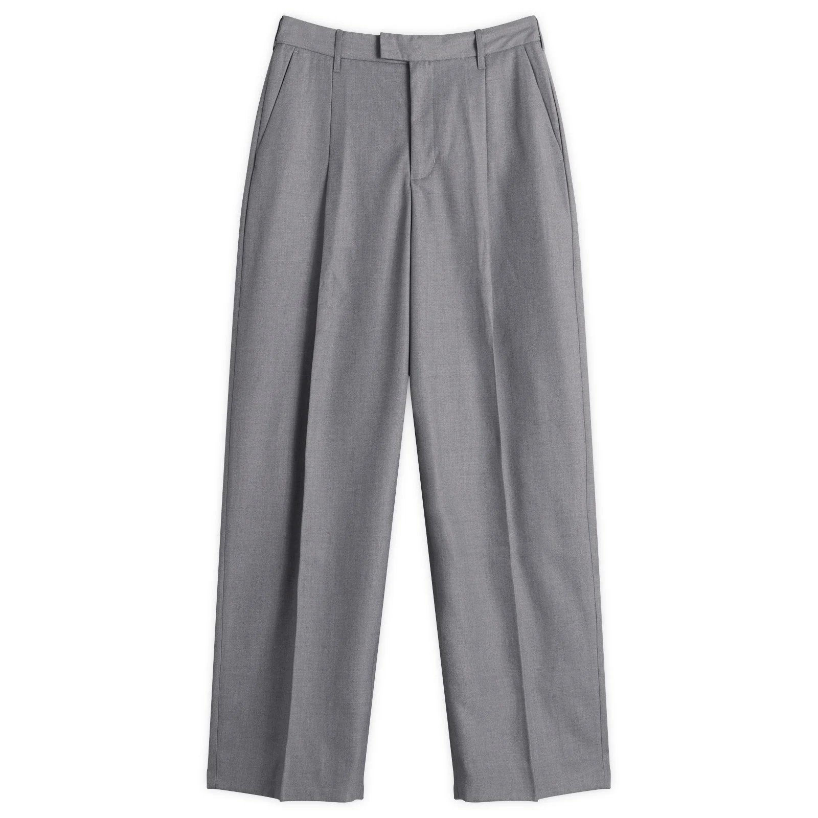 about:blank Tailored Wide Leg Trouser