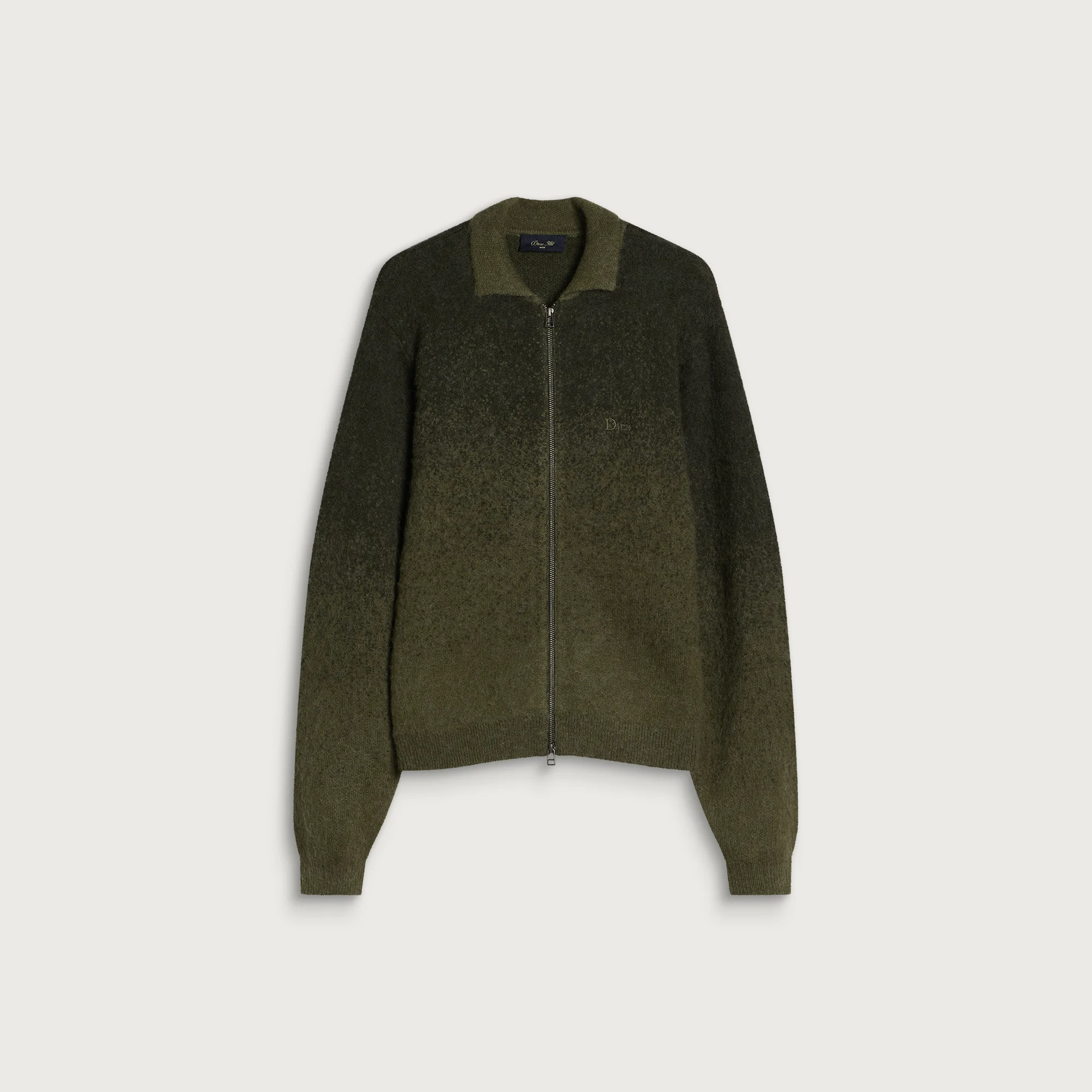 Dime Mohair Double Zip Knit