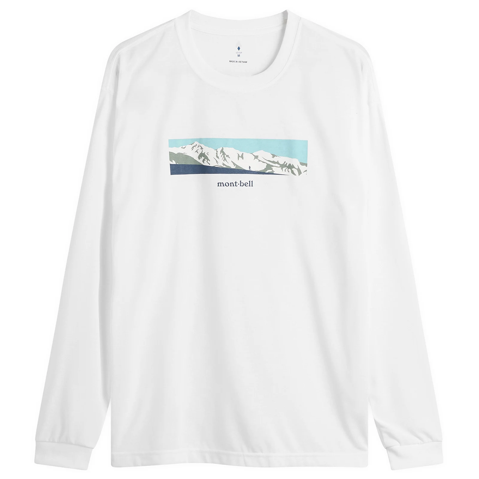 Montbell Wickron Mountain Range Longsleeve T-Shirt