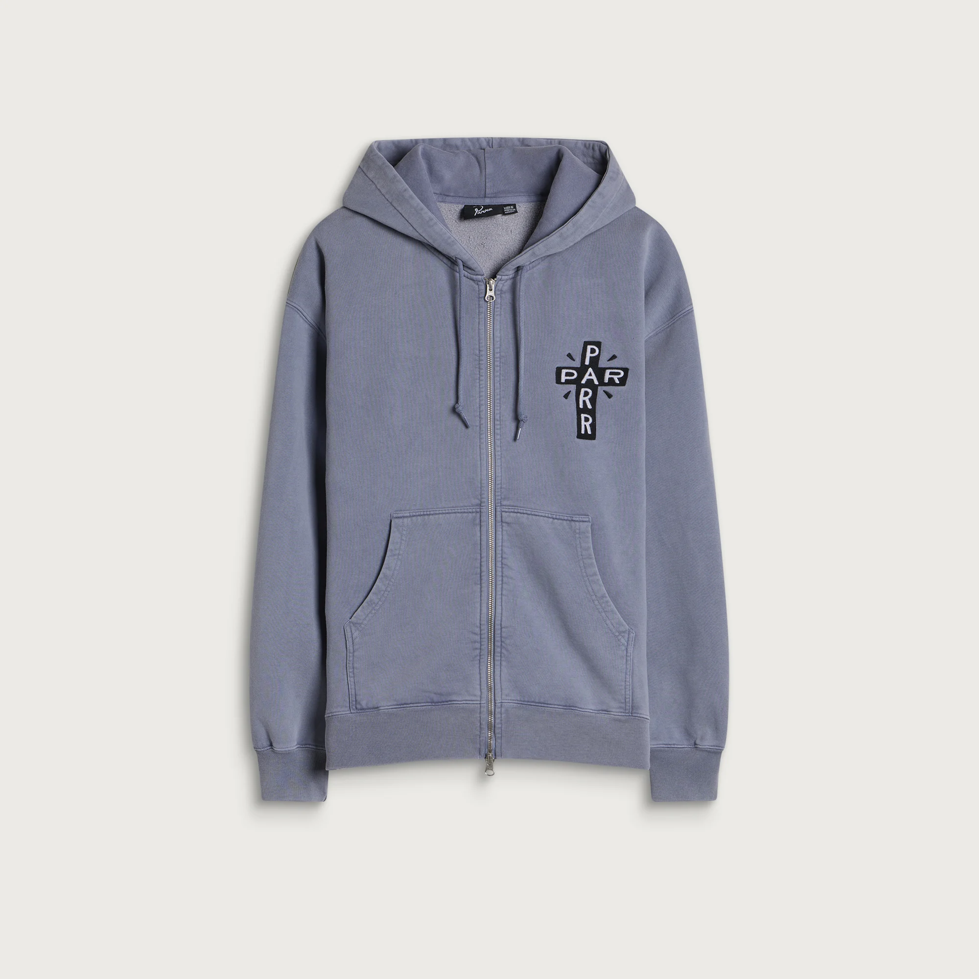 By Parra A Cross to Bear Zip Hoodie