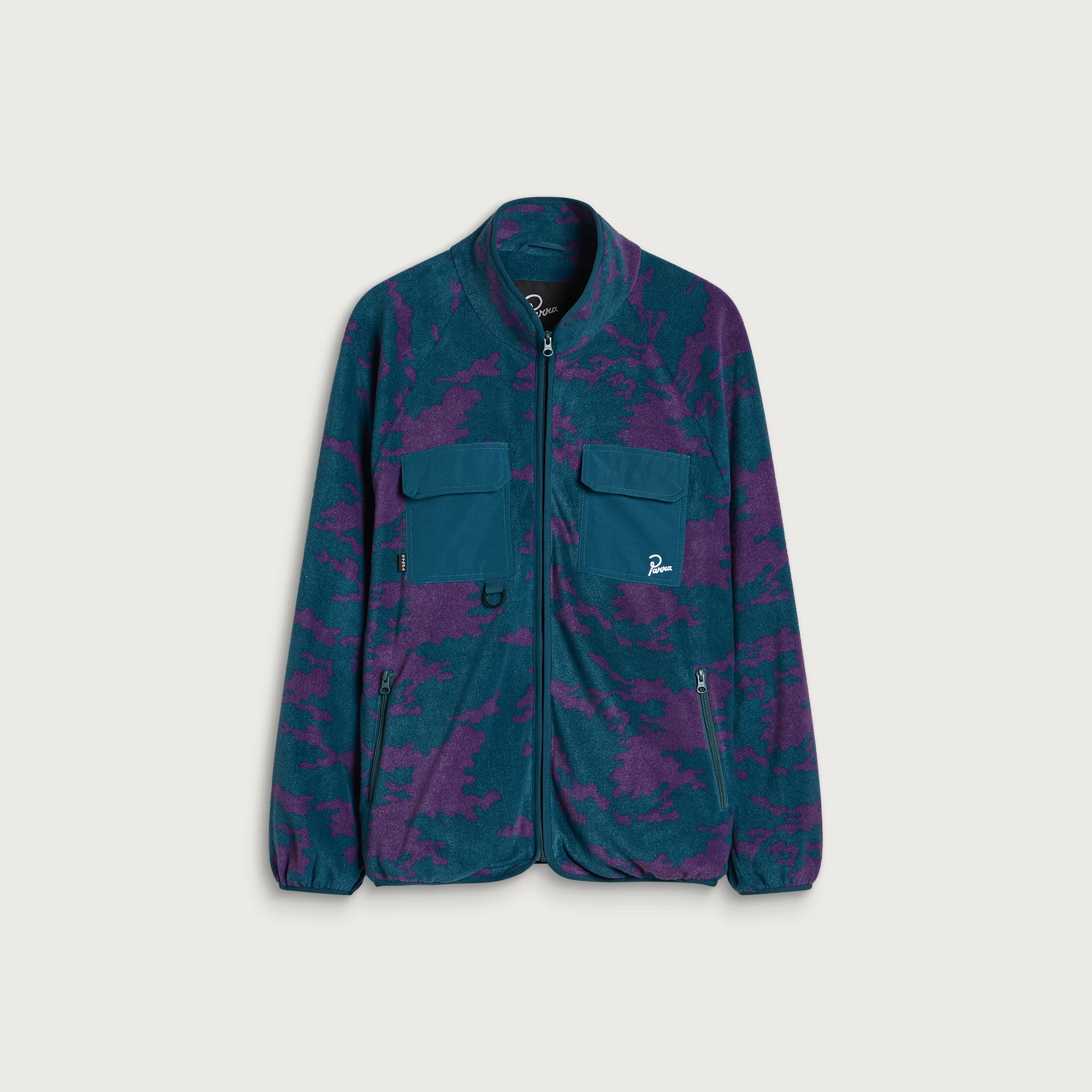 By Parra Darwin Camo Fleece Jacket