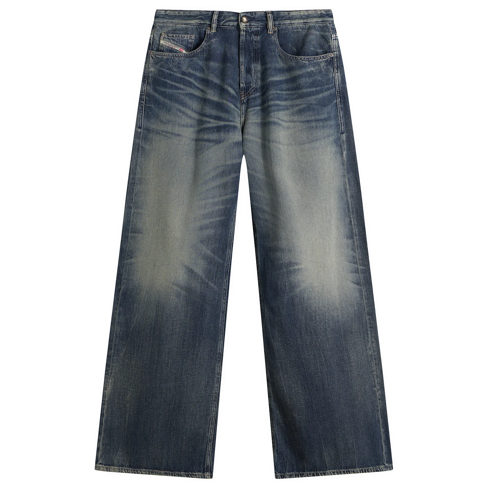 Diesel D-Rise Wide Leg Jeans