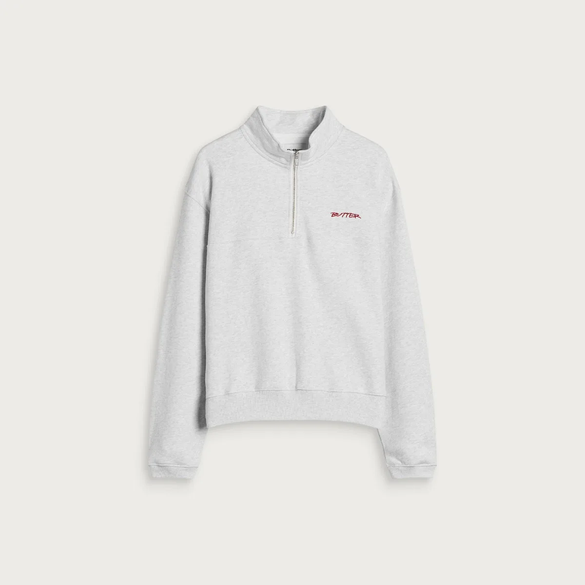 Butter Goods Panel 1/4 Zip Sweatshirt