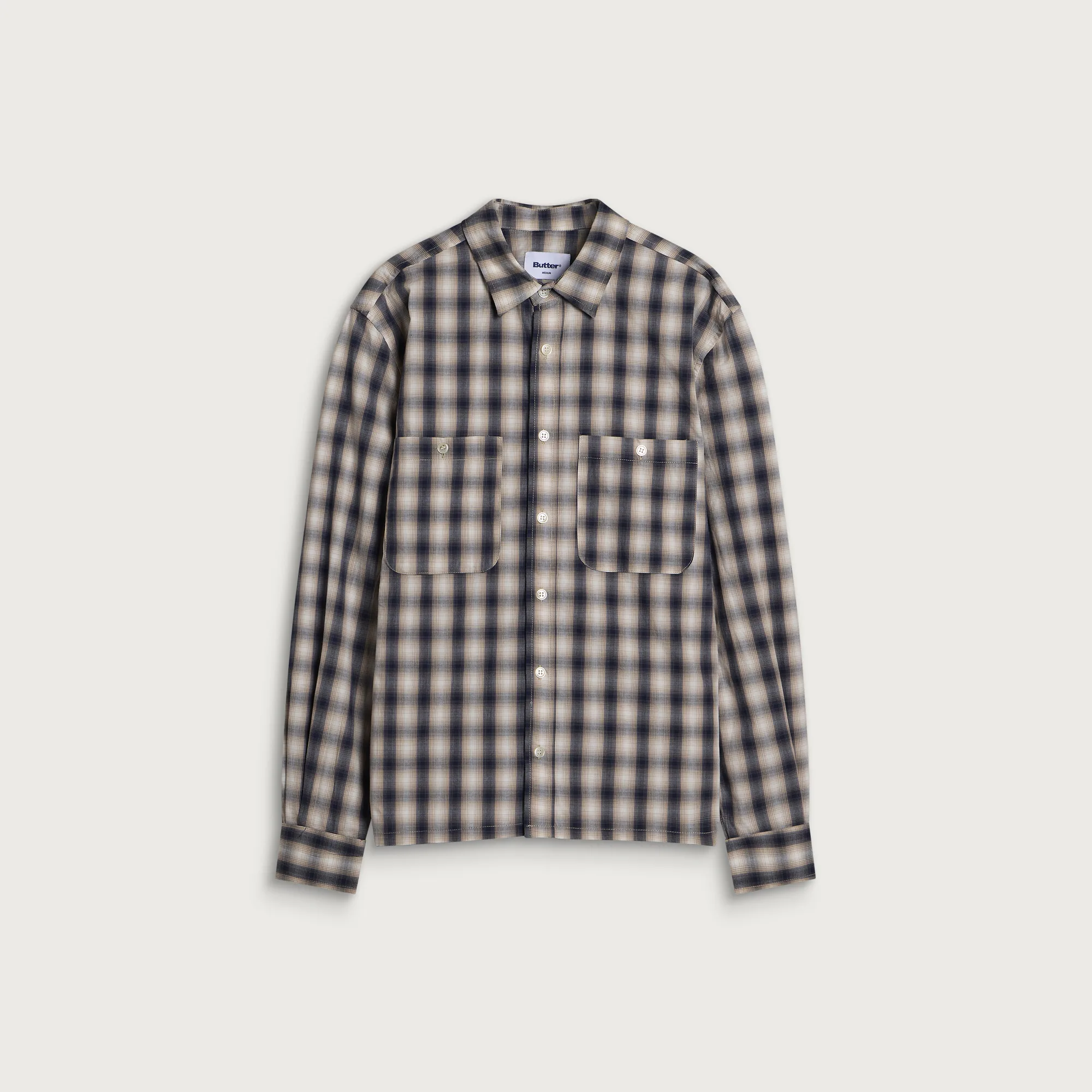 Butter Goods Shadow Plaid Shirt