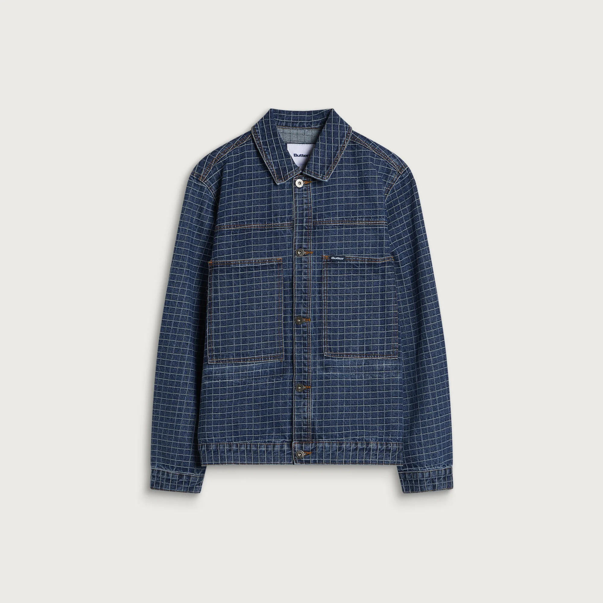 Butter Goods Grid Denim Jacket