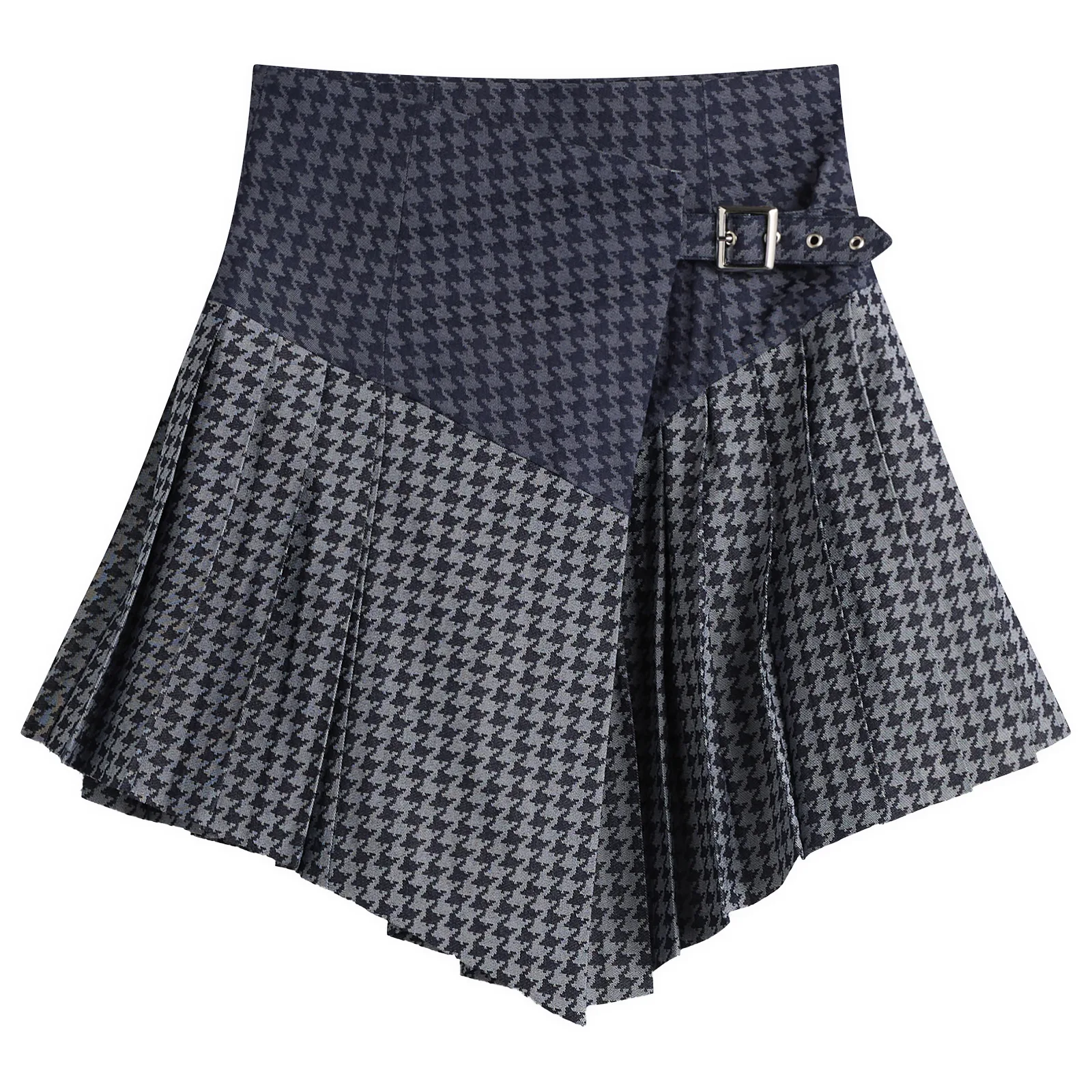Tolu Coker Kilt Skirt Mini