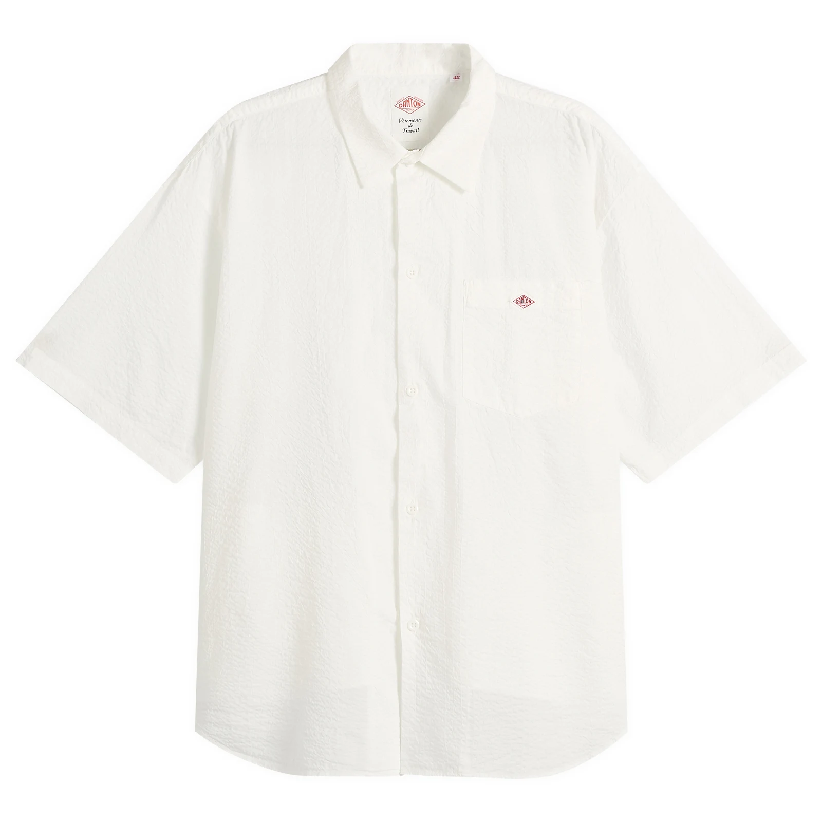 Danton Seersucker Short Sleeve Shirt
