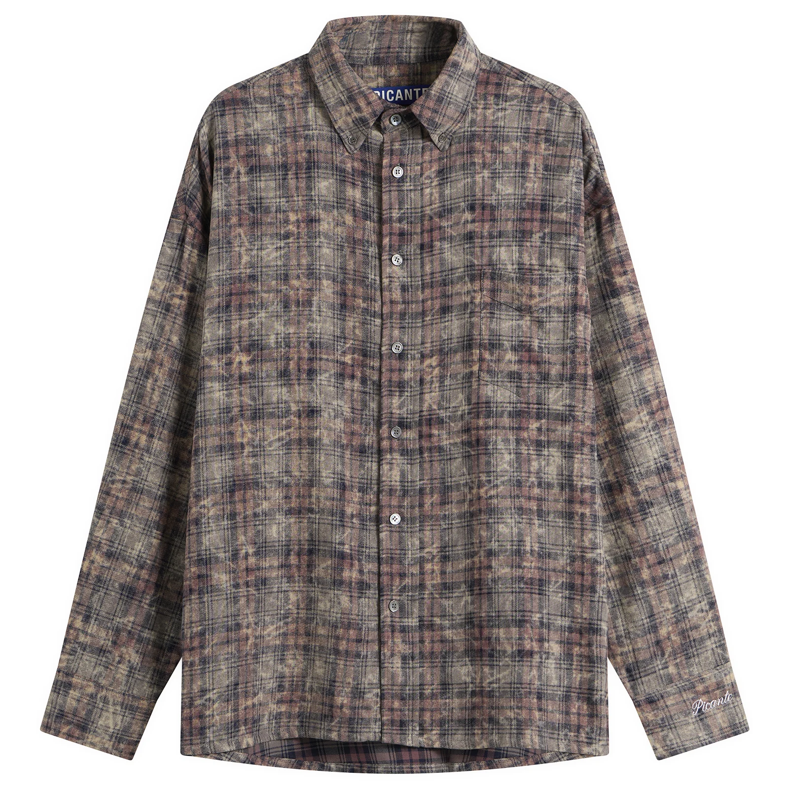 PICANTE Rocco Bleached Check Shirt