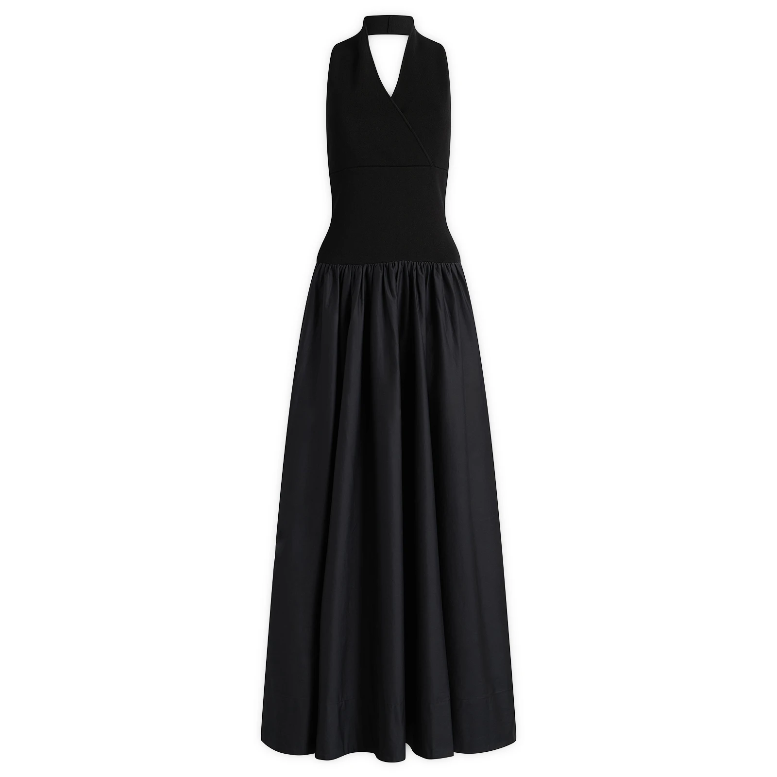St. Agni Knit Halter Backless Dress