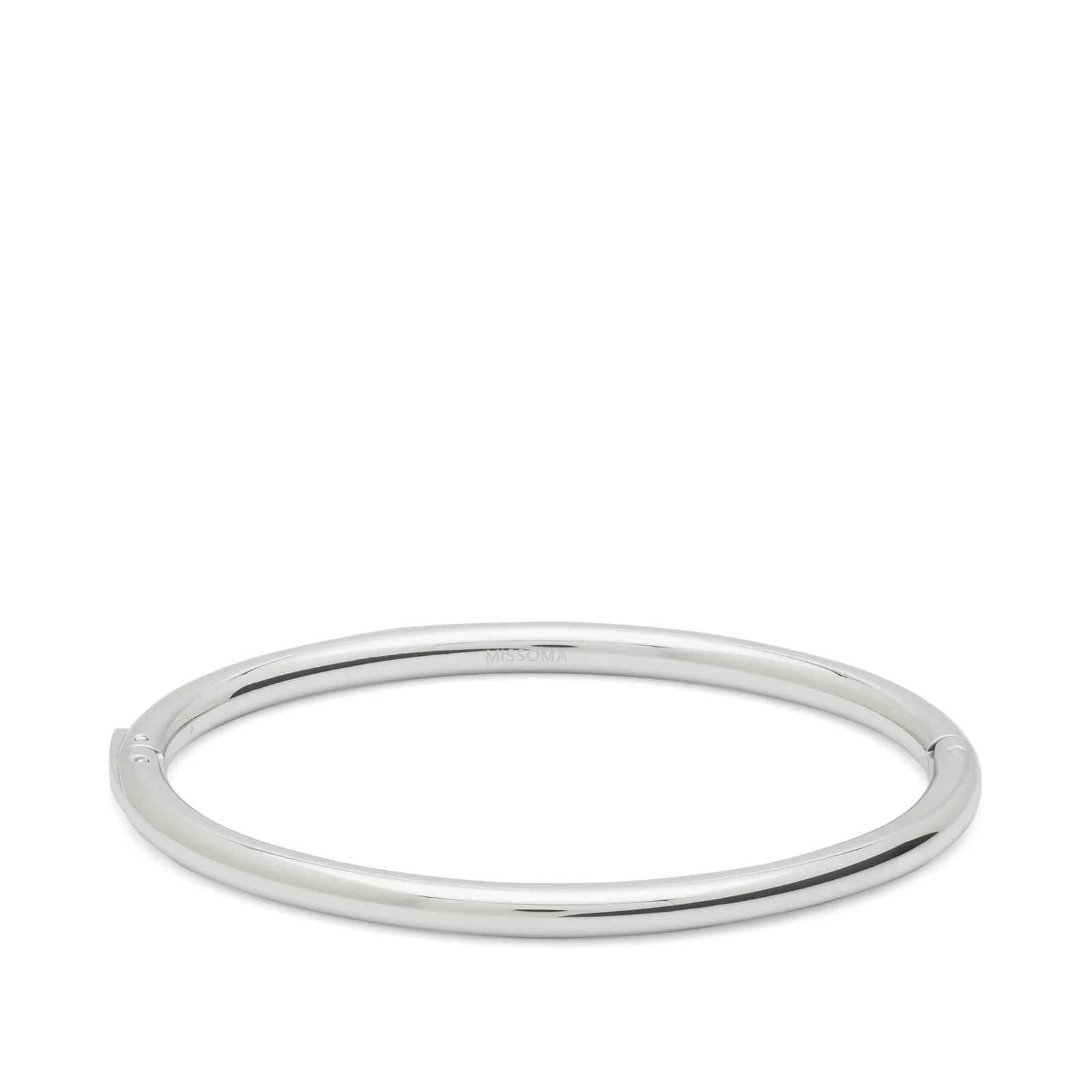 Missoma Classic Round Hinged Bangle Bracelet
