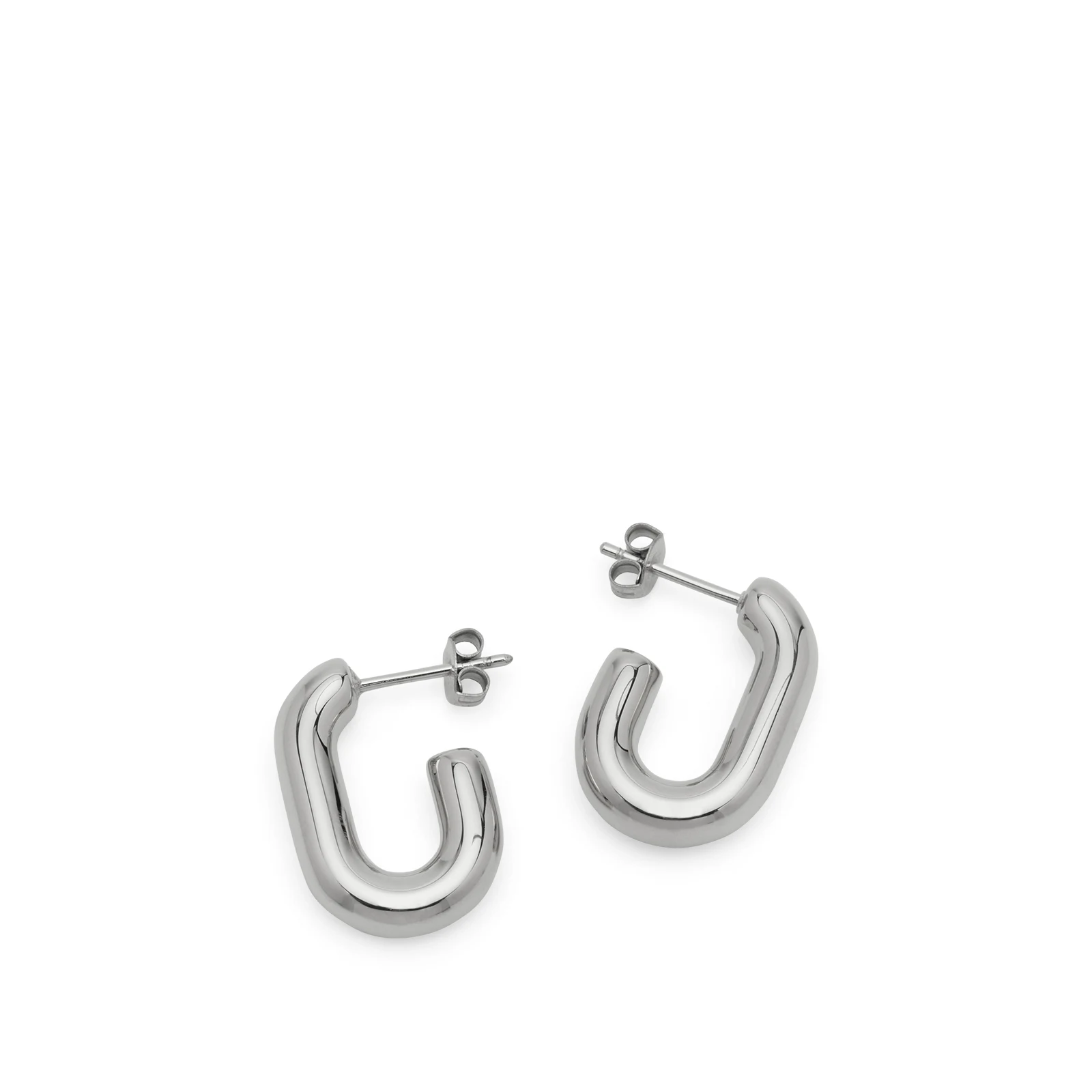 Missoma Chubby Oval Small Hoop Earrings