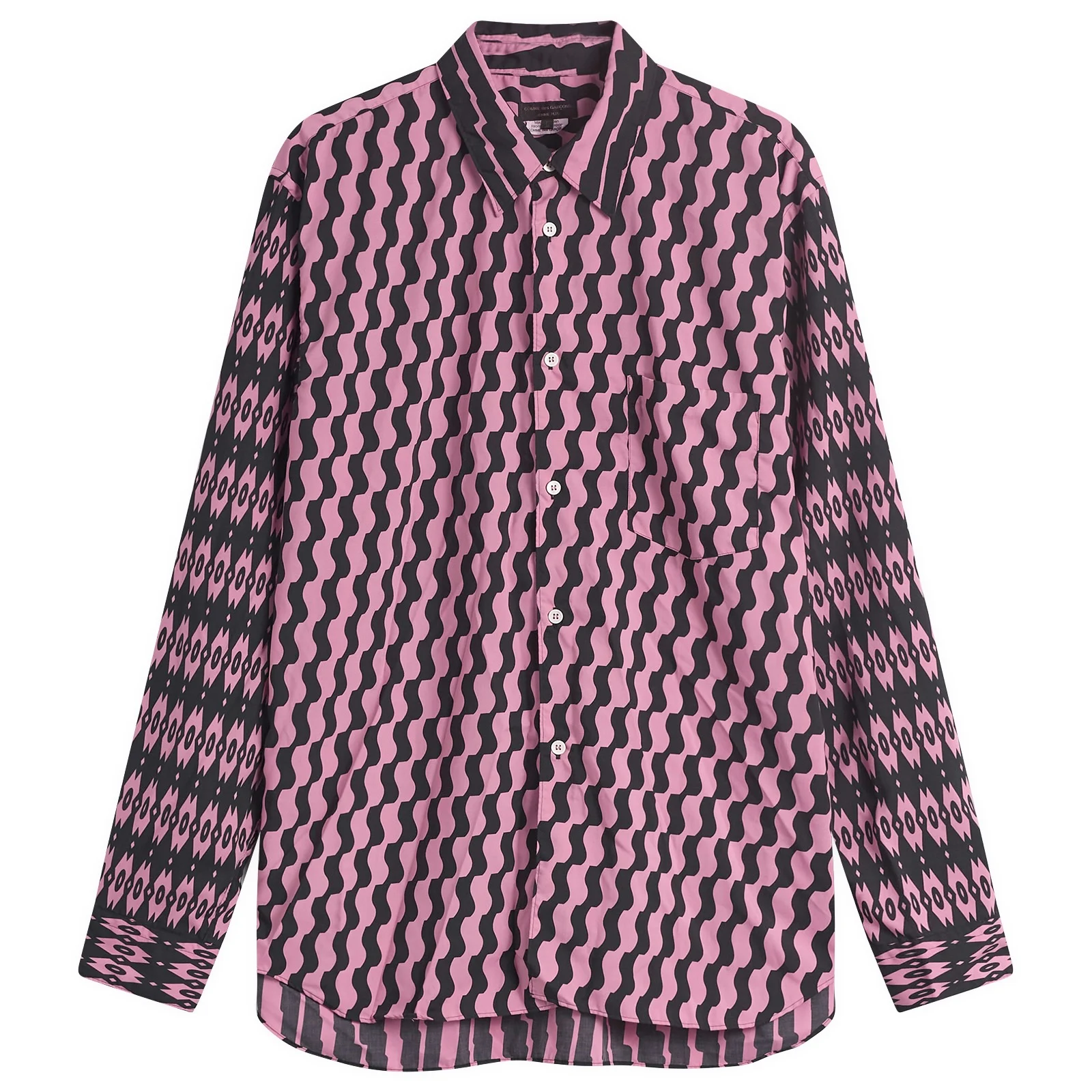 Comme des Garçons Homme Plus Printed Long Sleeve Shirt