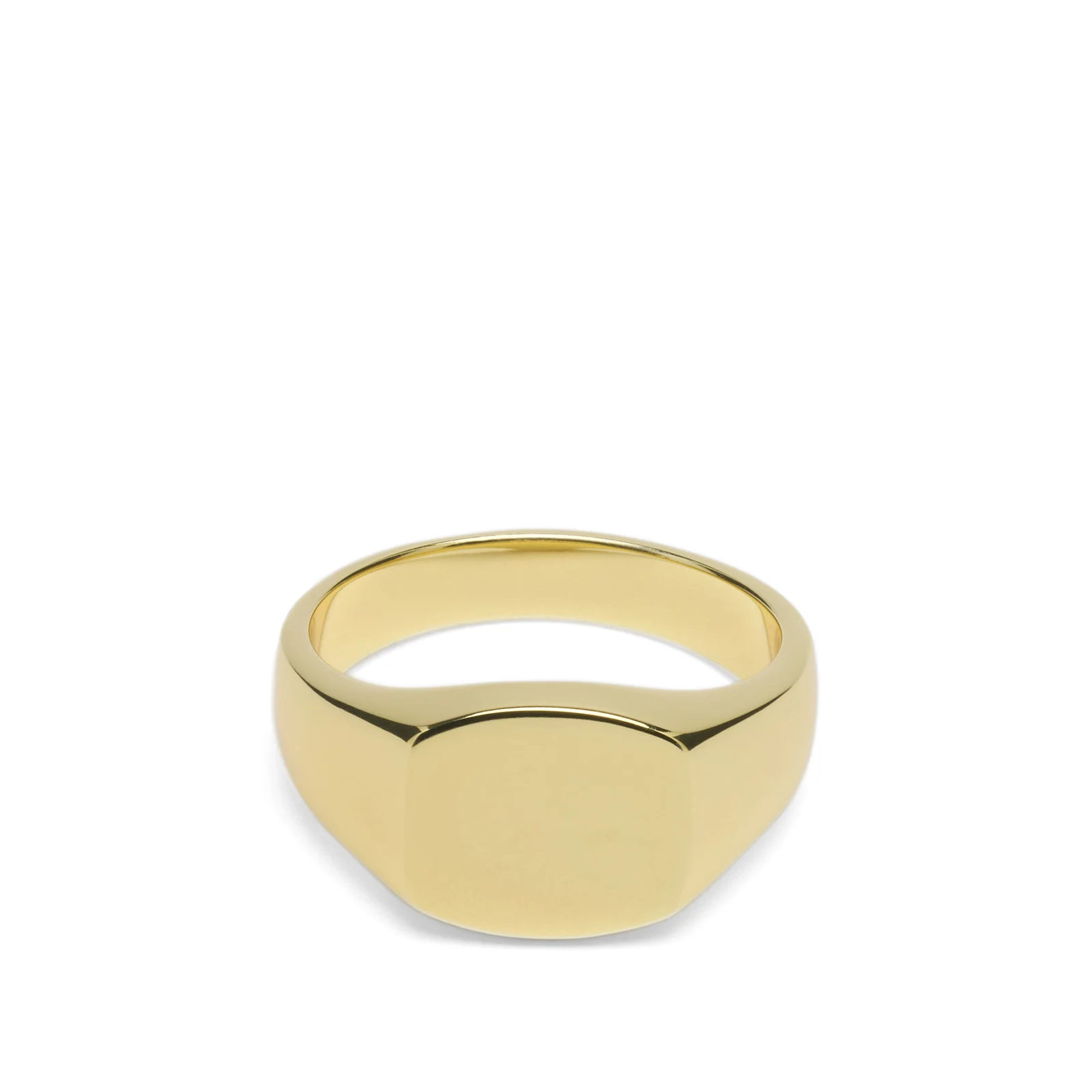 Serge DeNimes Gold Signet Ring
