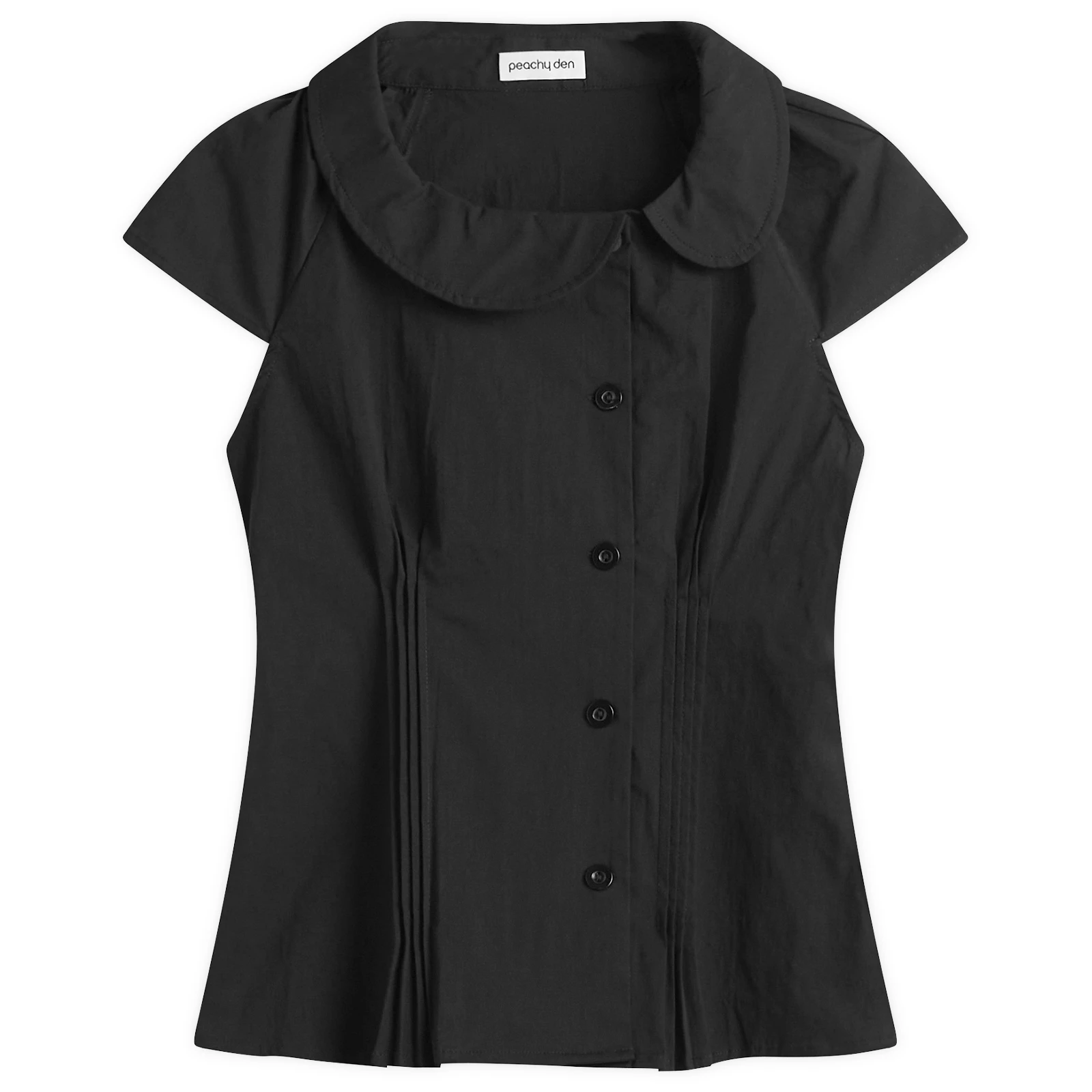 Peachy Den Missy Asymmetric Blouse
