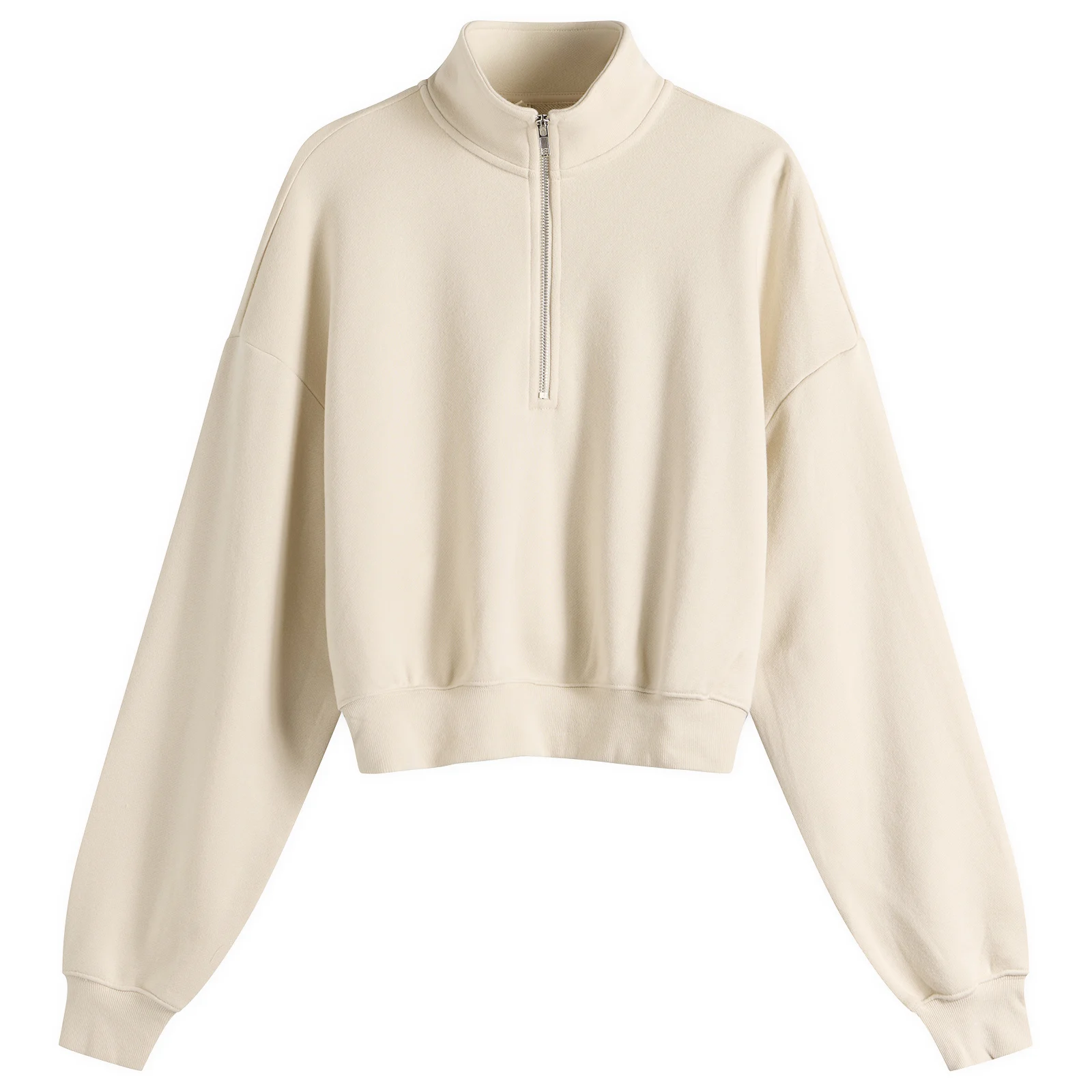 Skims Drapey French Terry Half Zip Pullover