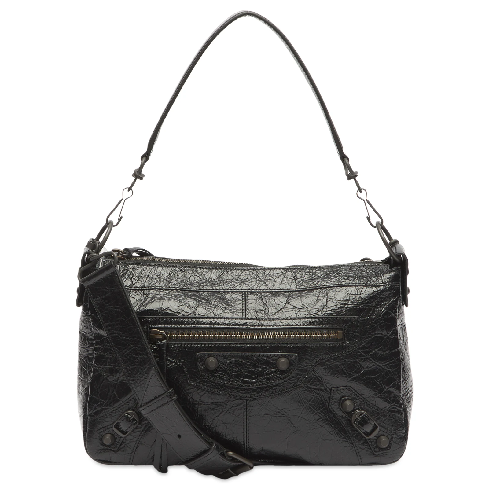 Balenciaga Le City Moto Leather Bag