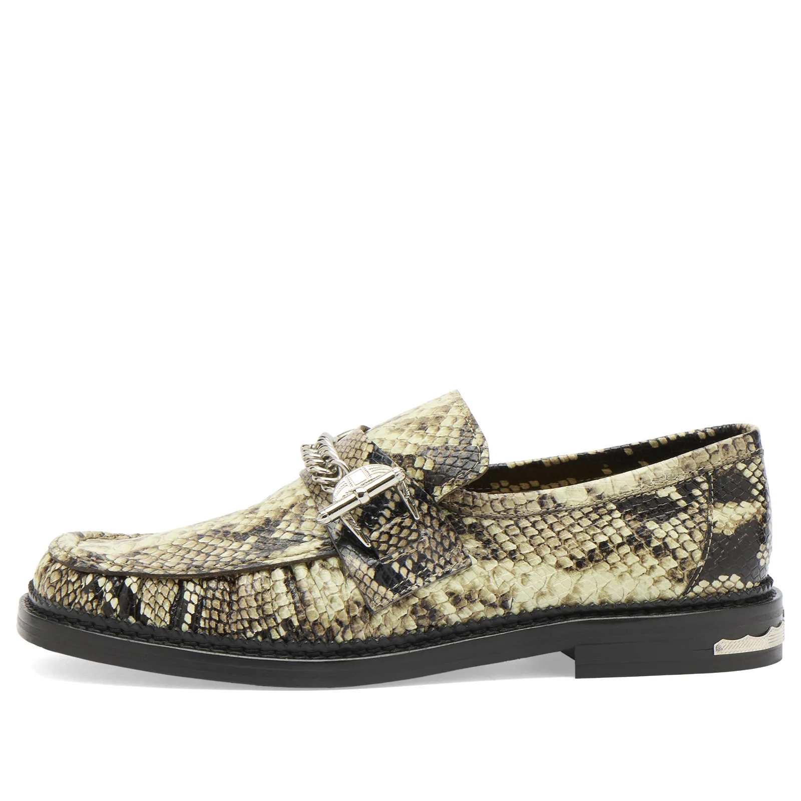 Toga Archives Snake Embossed Loafer