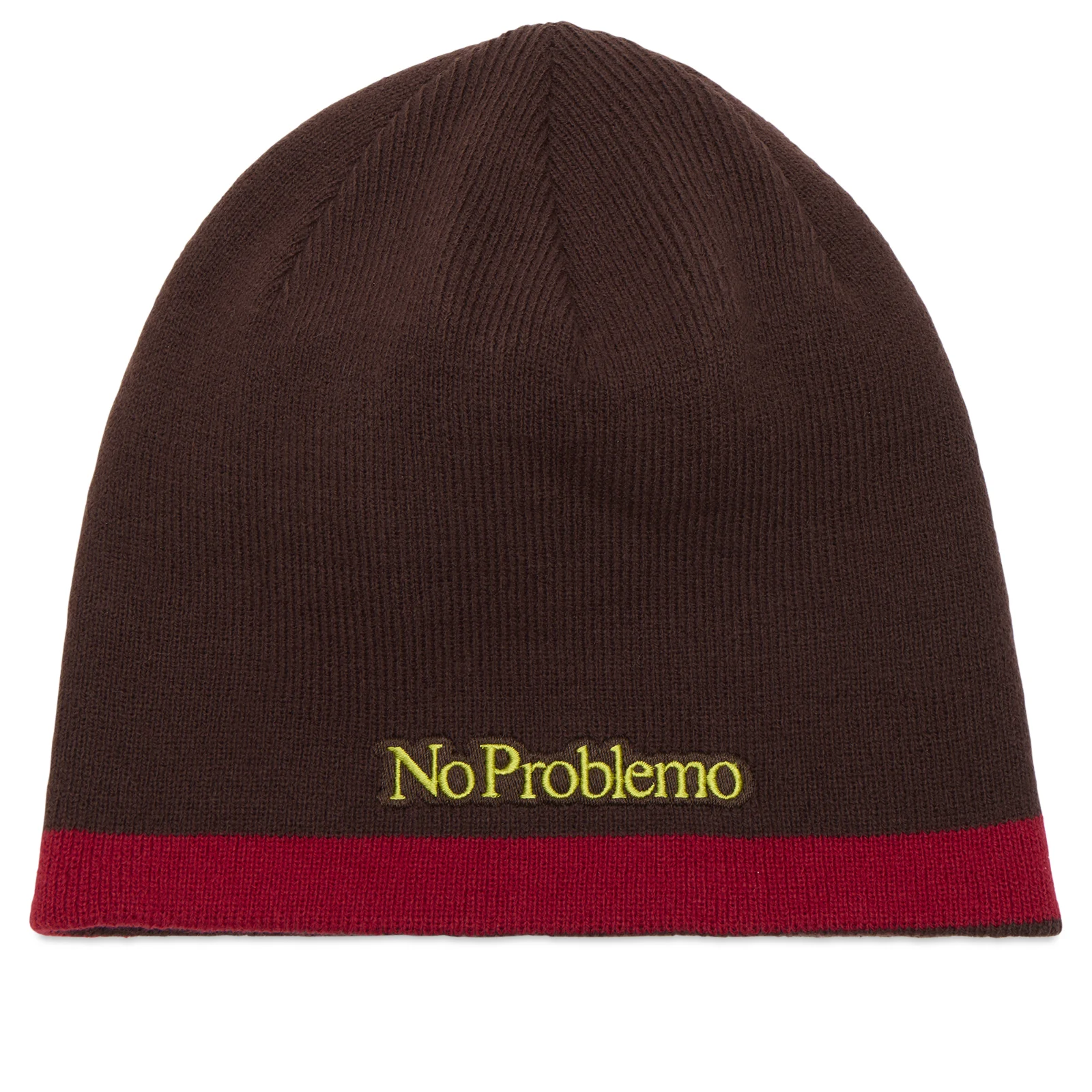 No Problemo NP Stripe Reversible Beanie