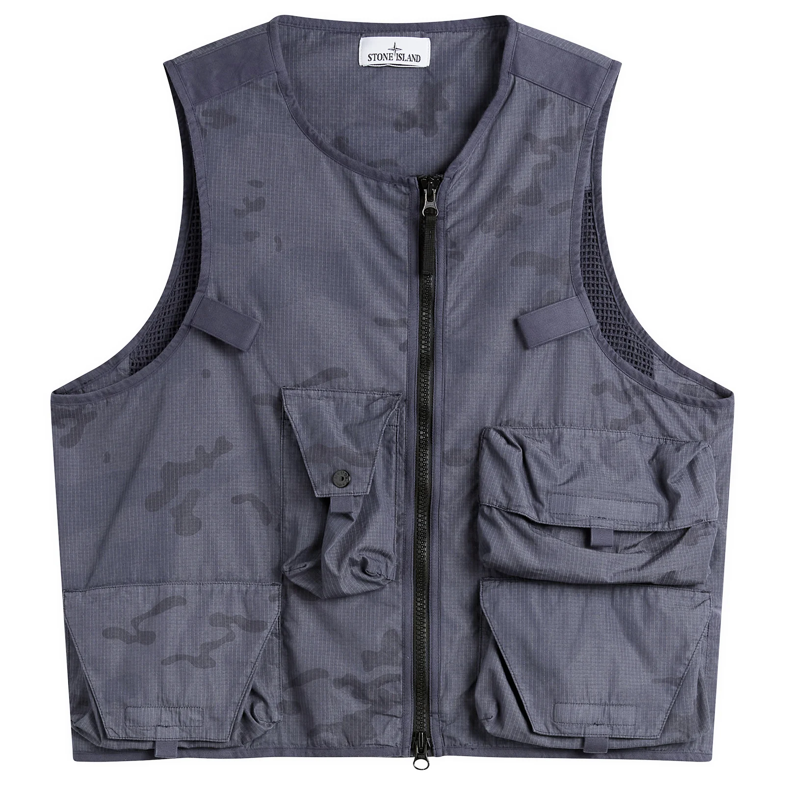 Stone Island Faded Camo Ripstop-TC Utility Vest