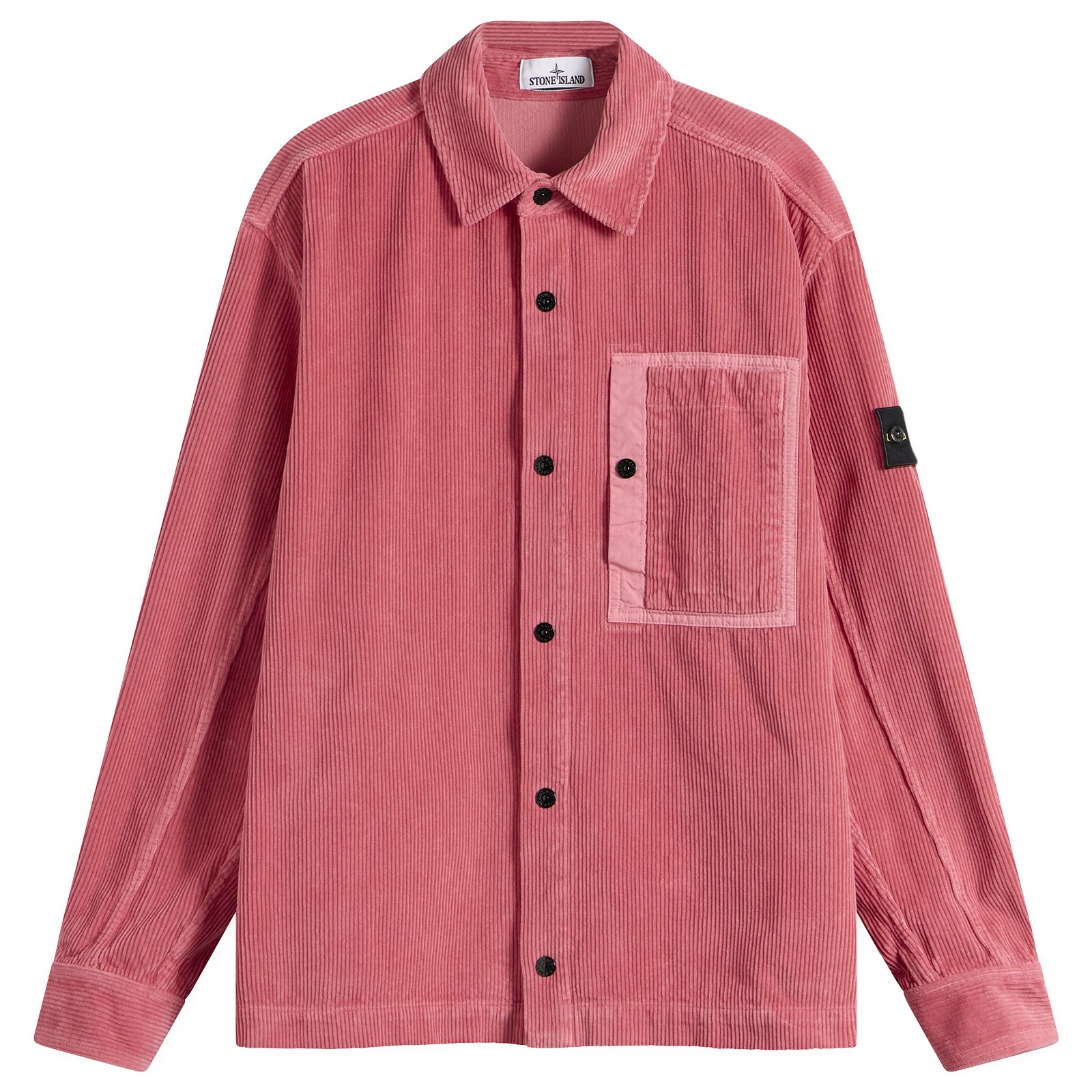 Stone Island Organic Cotton Corduroy Overshirt