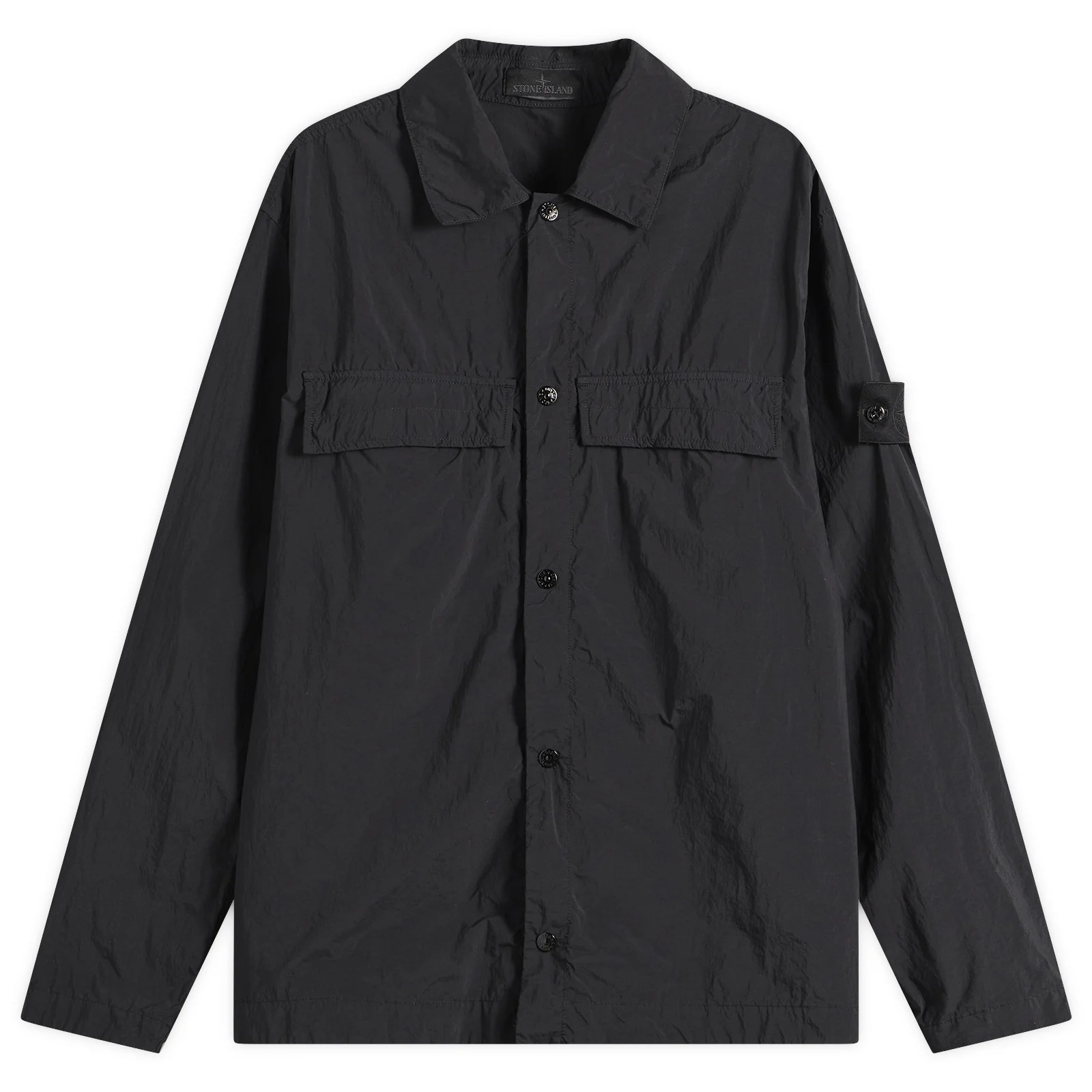 Stone Island Ghost Nylon Smerigliato Shirt Jacket