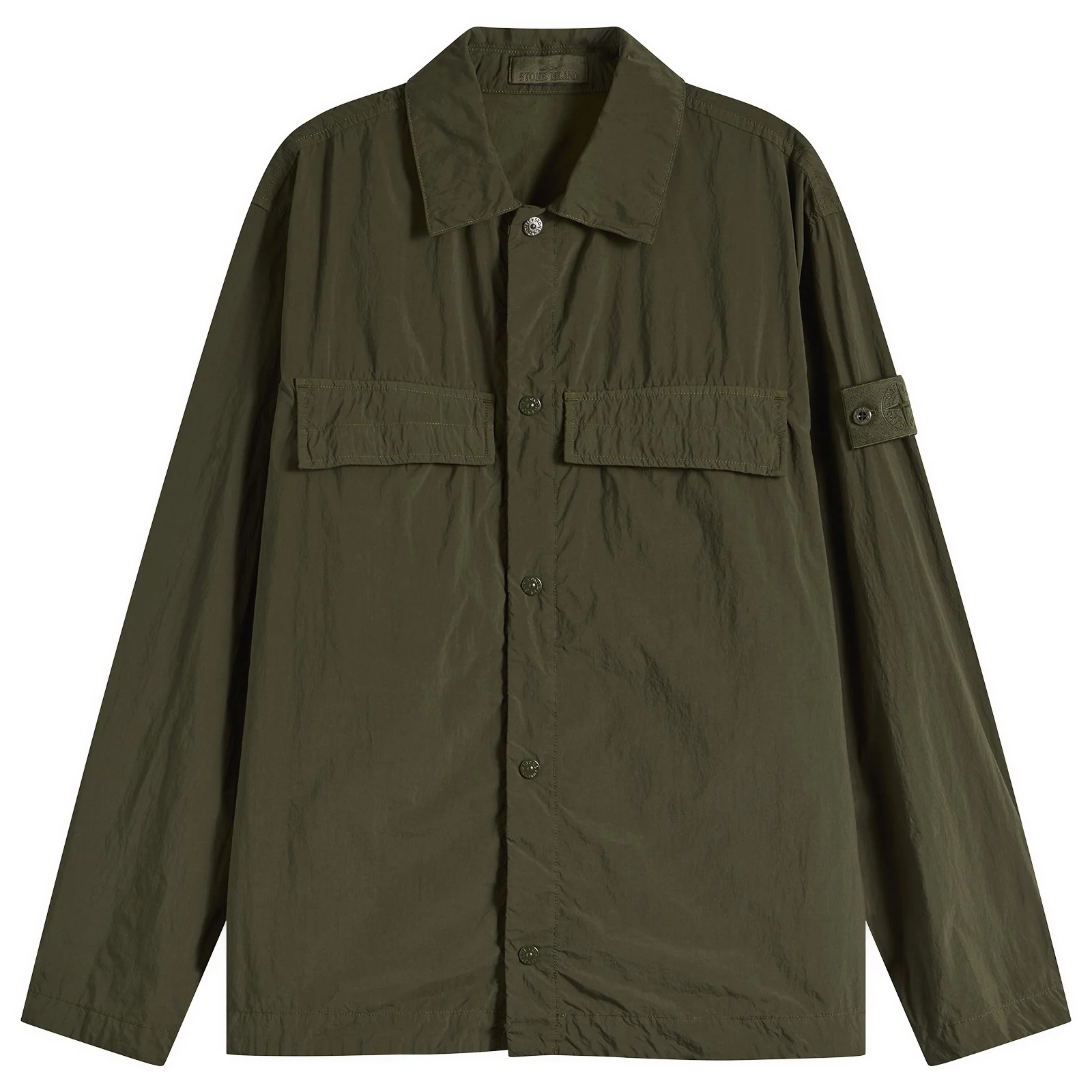 Stone Island Ghost Nylon Smerigliato Shirt Jacket