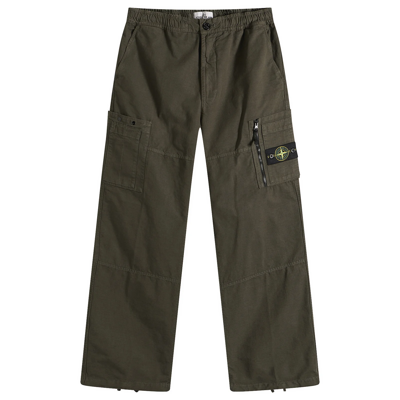 Stone Island Organic Cotton Ripstop Cargo Pants