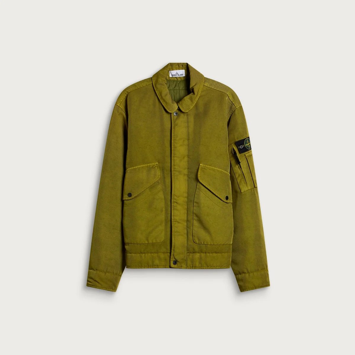 Stone Island Dense Oxford Nylon-TC Bomber Jacket