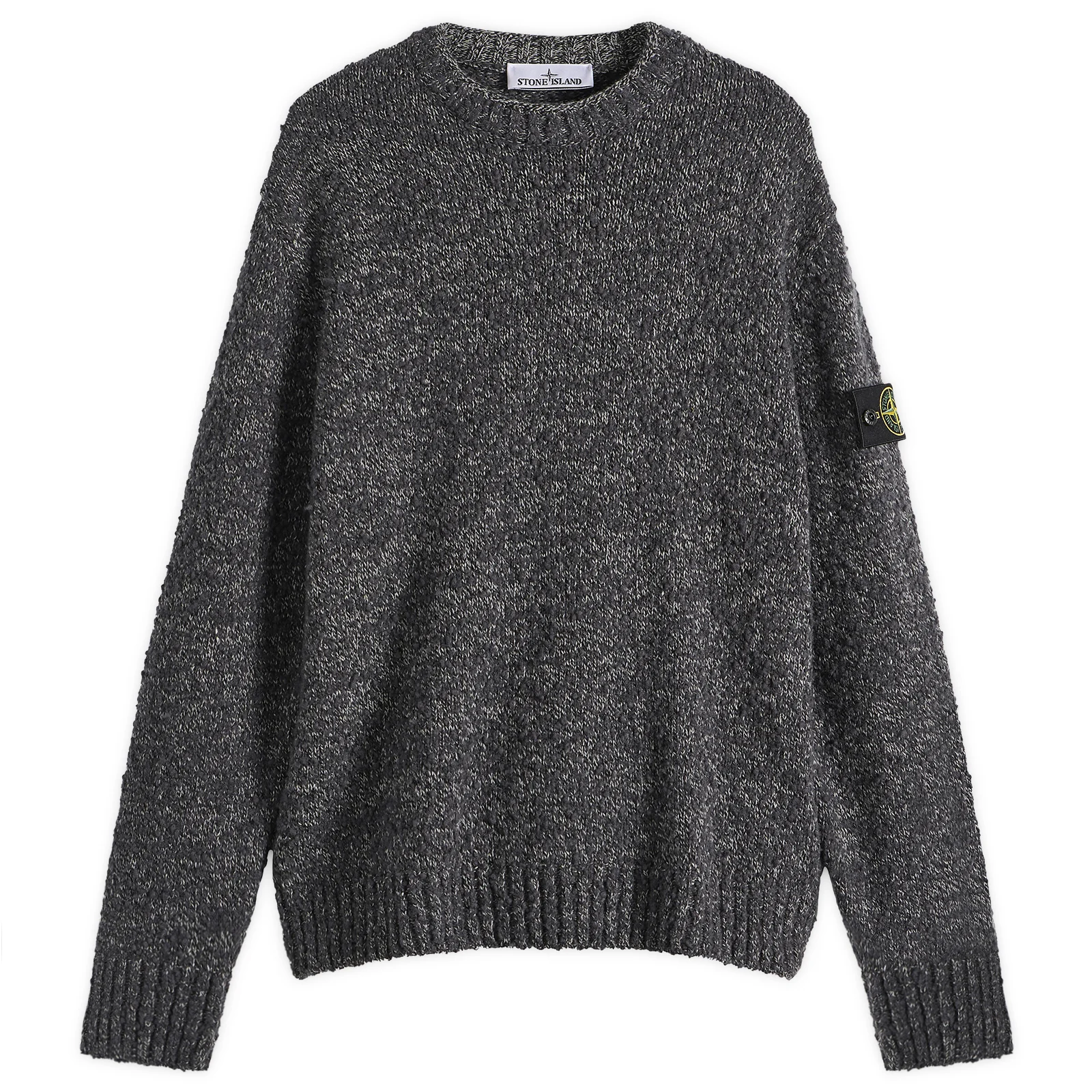 Stone Island Speckled Wool Nylon Jumper
