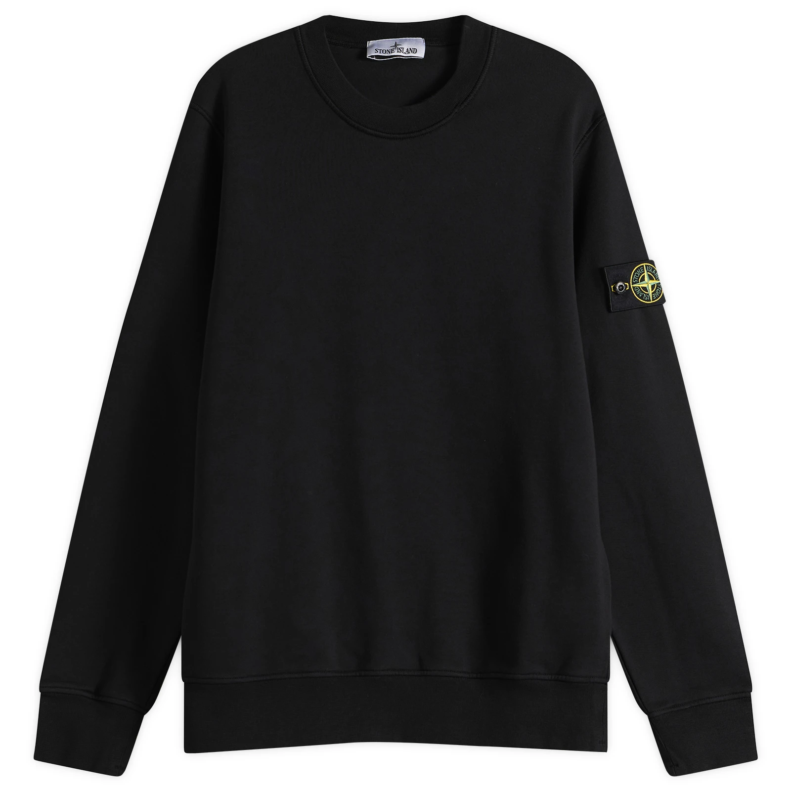 Stone Island Organic Cotton Fleece Sweatshirt