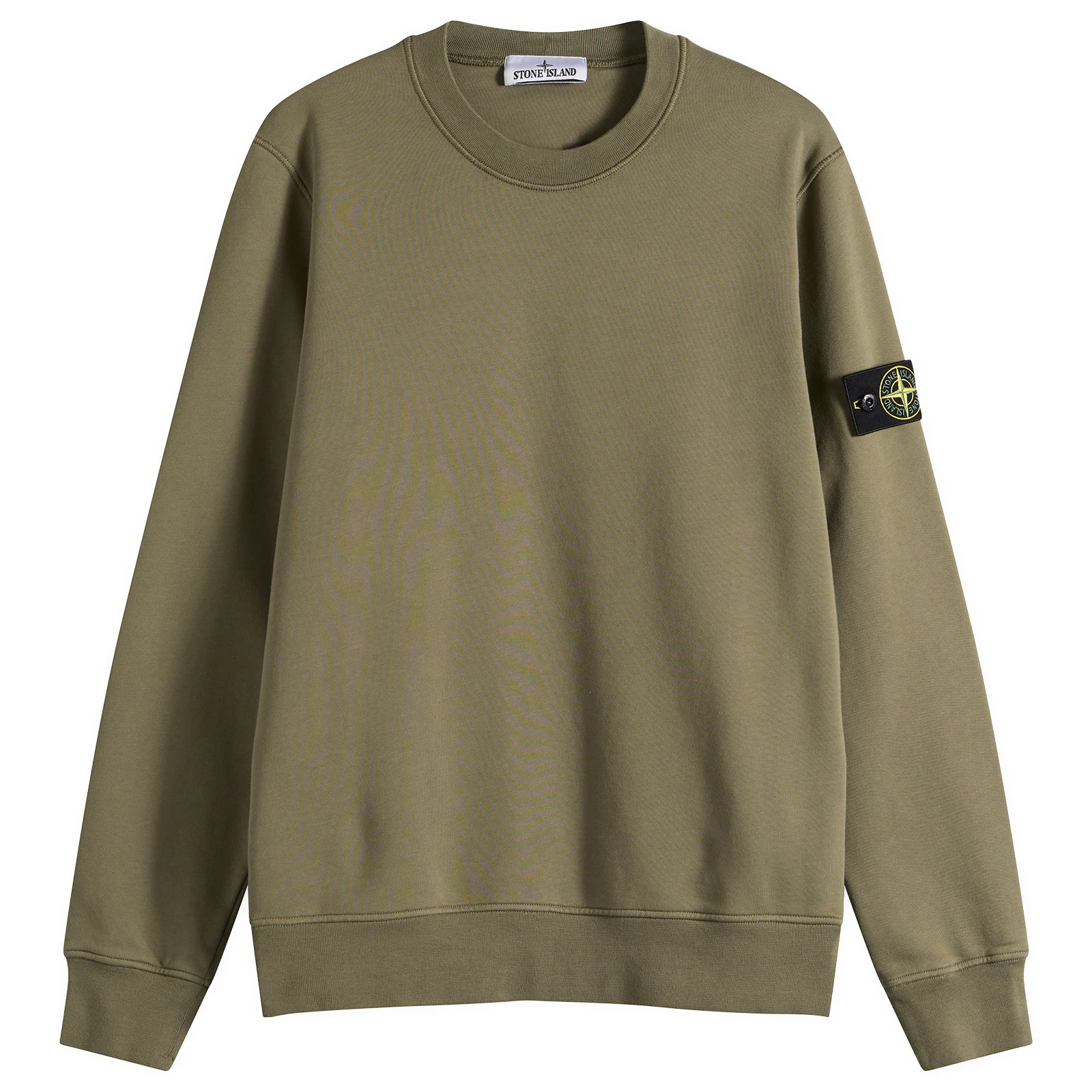 Stone Island Organic Cotton Fleece Sweatshirt