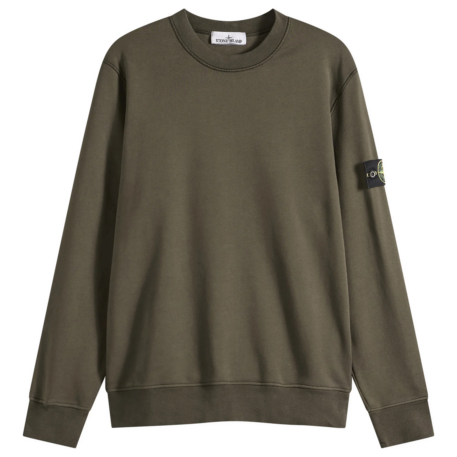 Stone Island Organic Cotton Fleece Sweatshirt