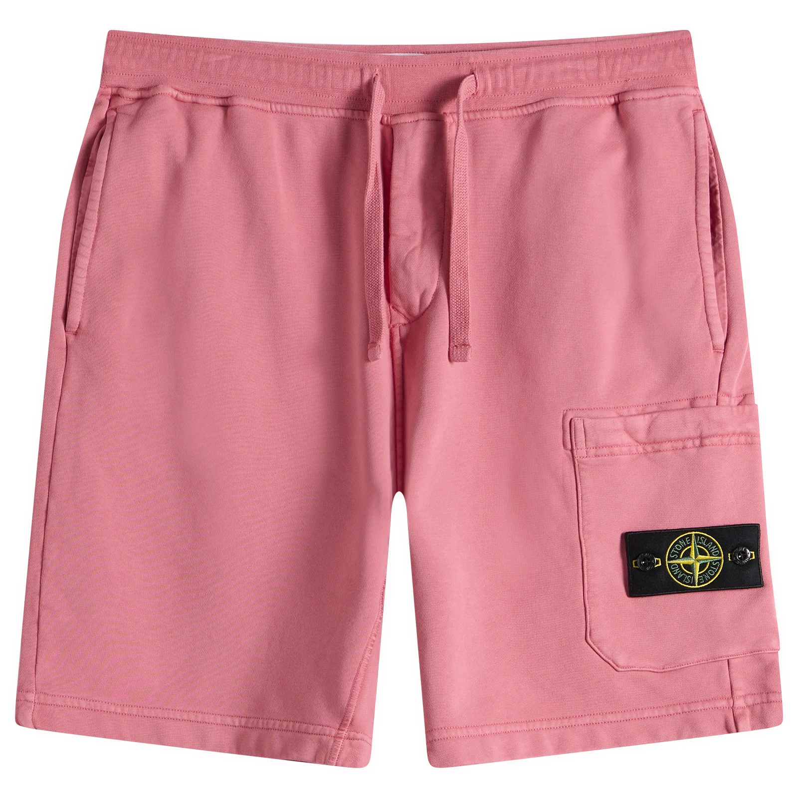 Stone Island Organic Cotton Fleece Shorts