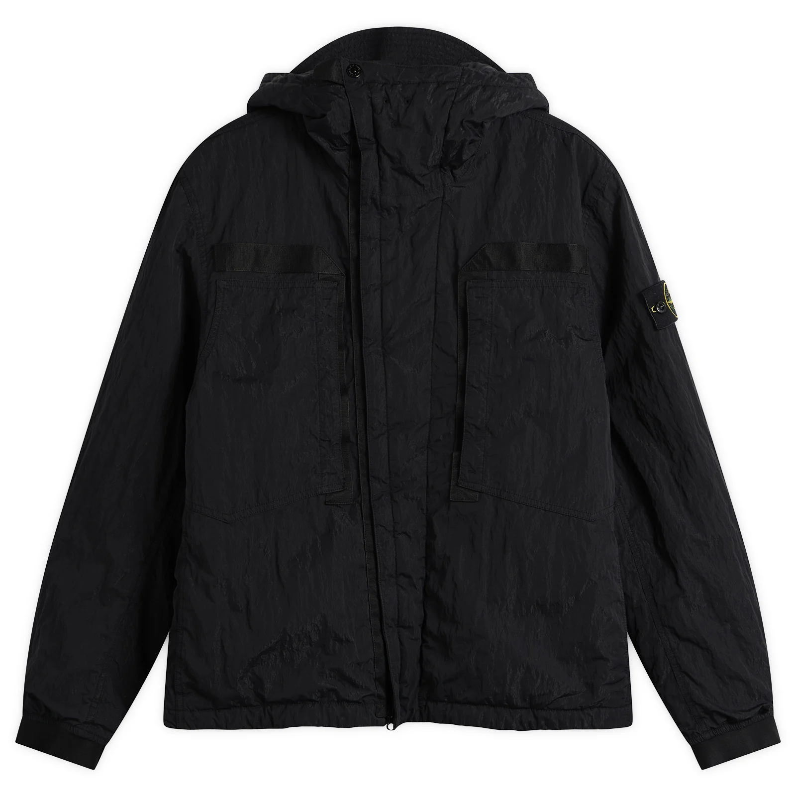 Stone Island Warp Rib Nylon-TC Hooded Jacket