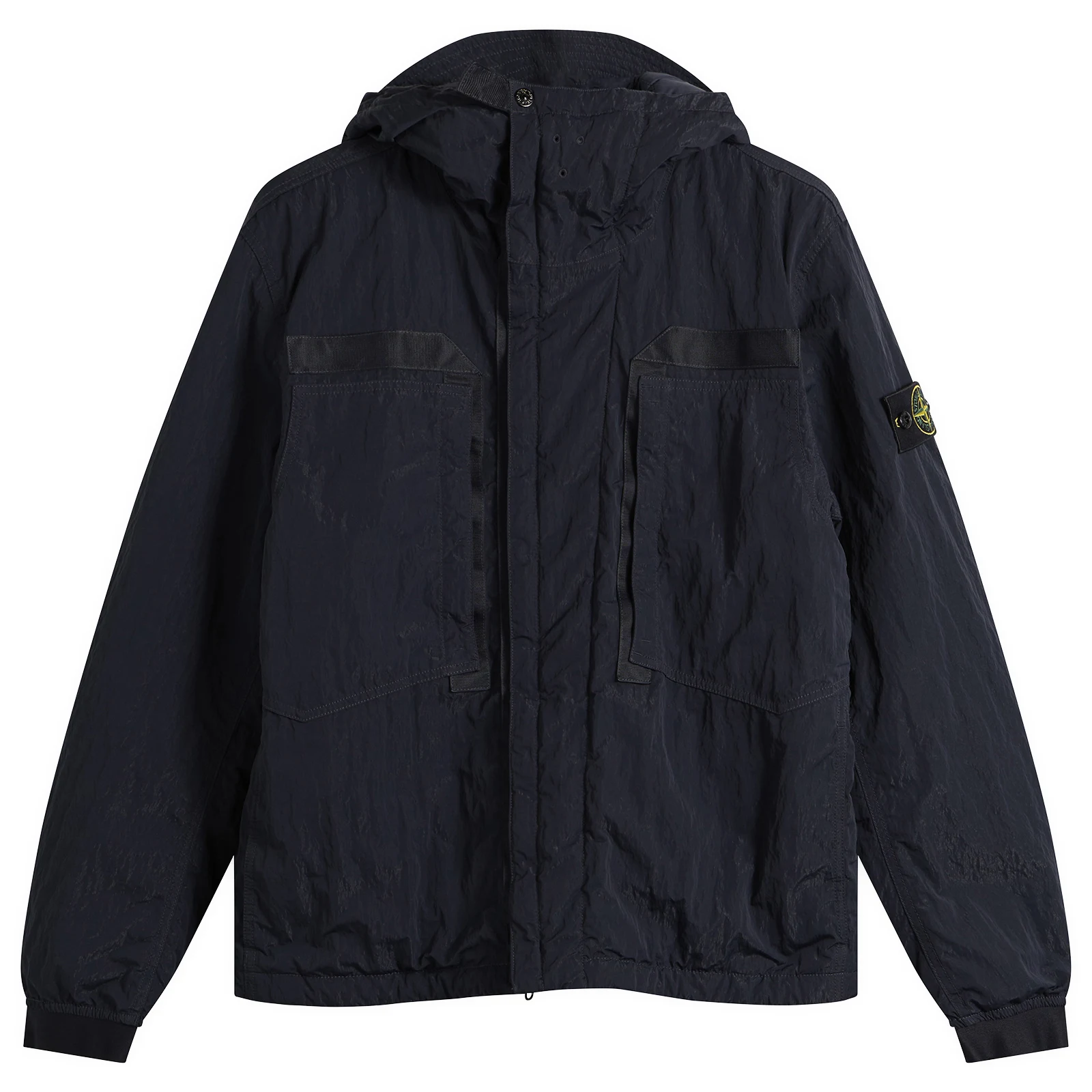 Stone Island Warp Rib Nylon-TC Hooded Jacket