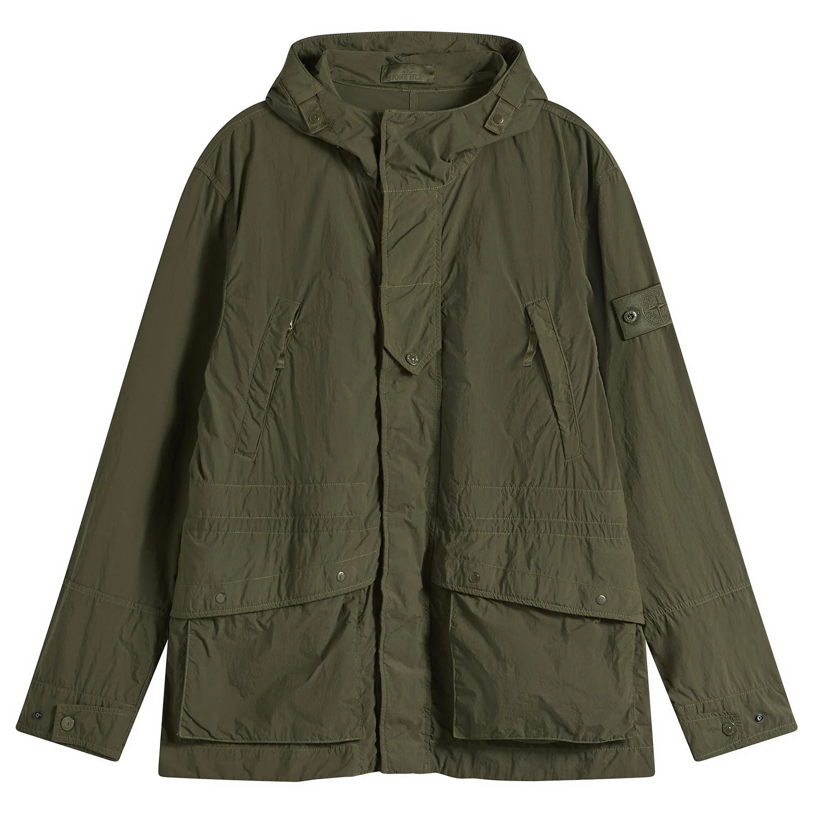 Stone Island Ghost Nylon Smerigliato Parka