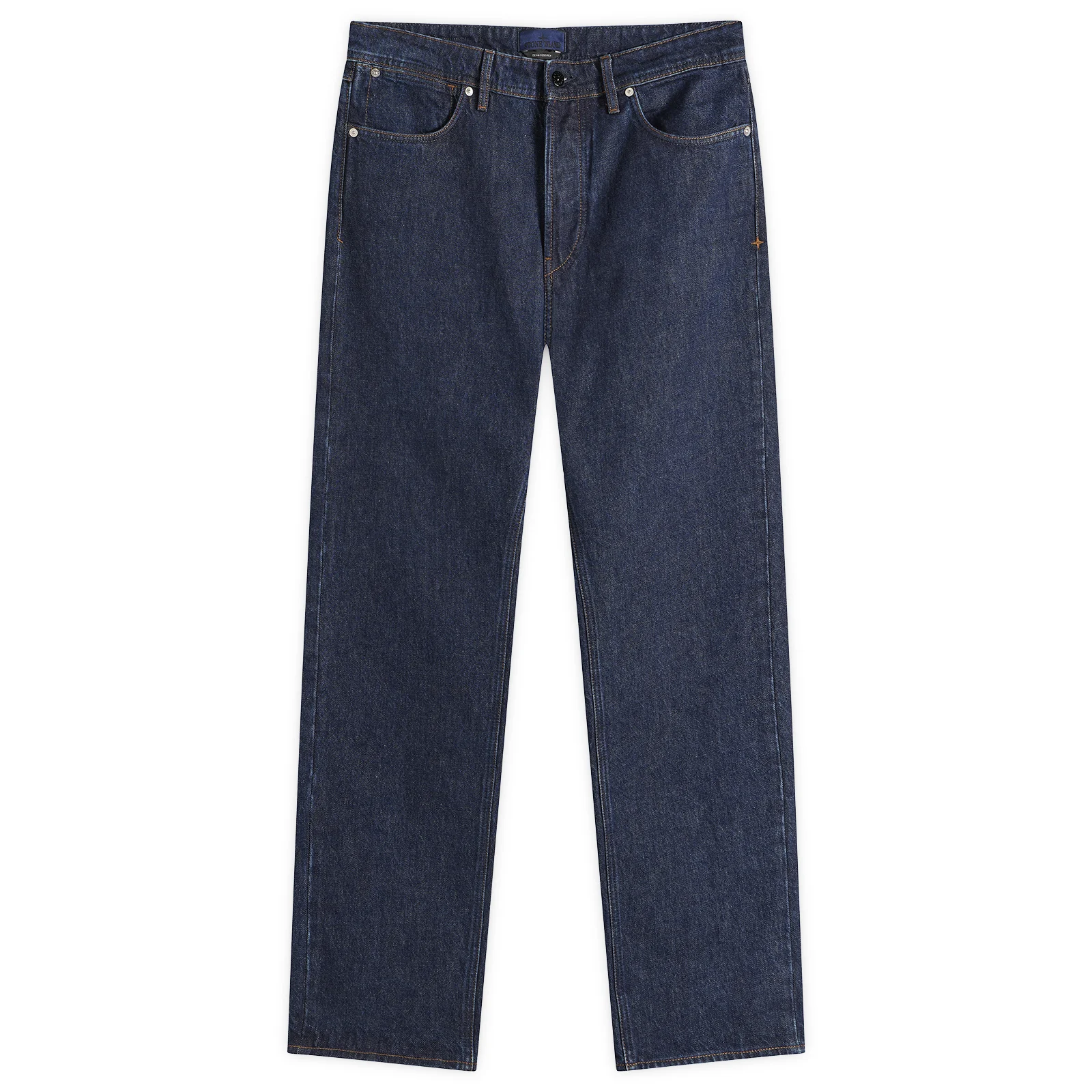 Stone Island Rinsed Straight Leg Denim Jeans