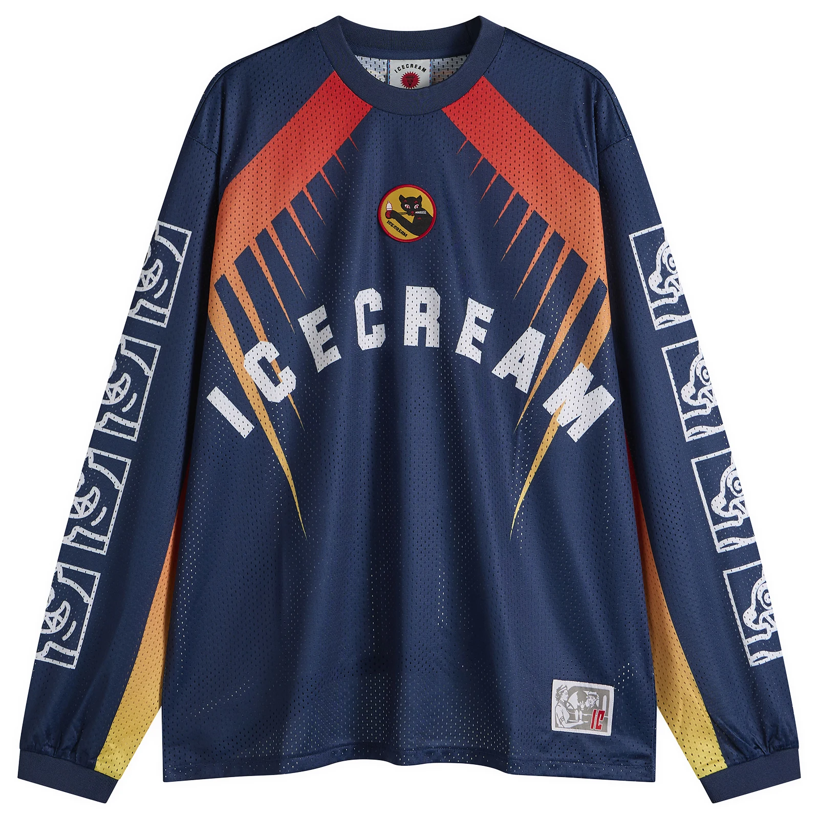 ICECREAM Moto Racer Ls Mesh Shirt