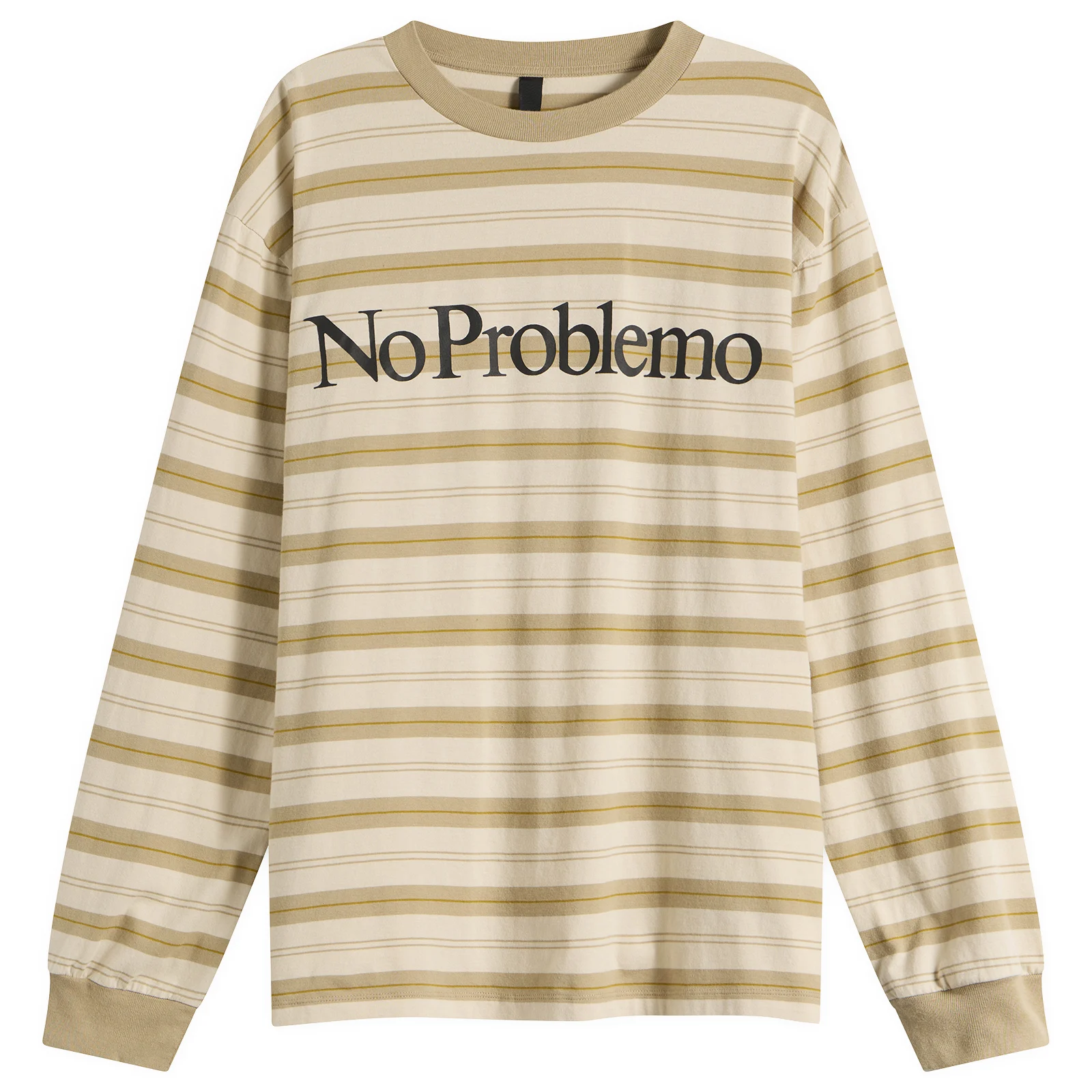 No Problemo No Problemo Striped LS Tee