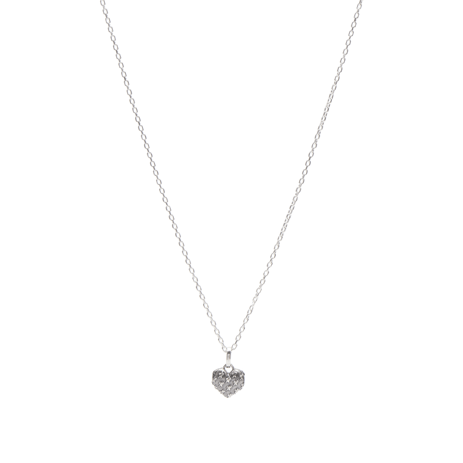 TwoJeys All-Over Heart Necklace